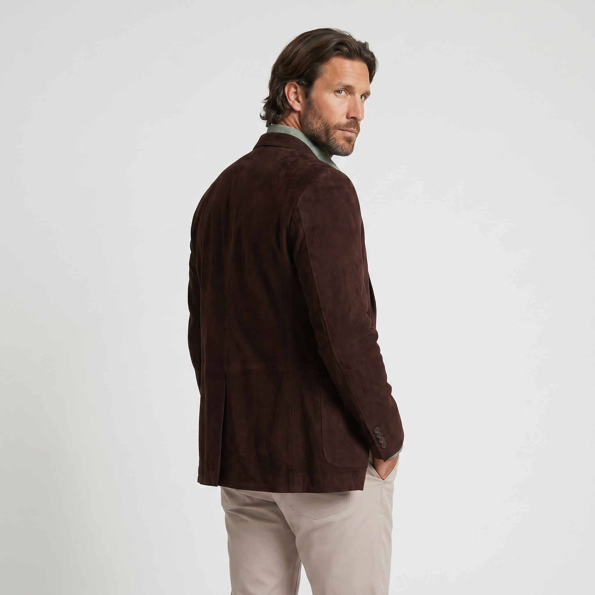 BLUDeri GiyimBLU Süet Blazer Ceket