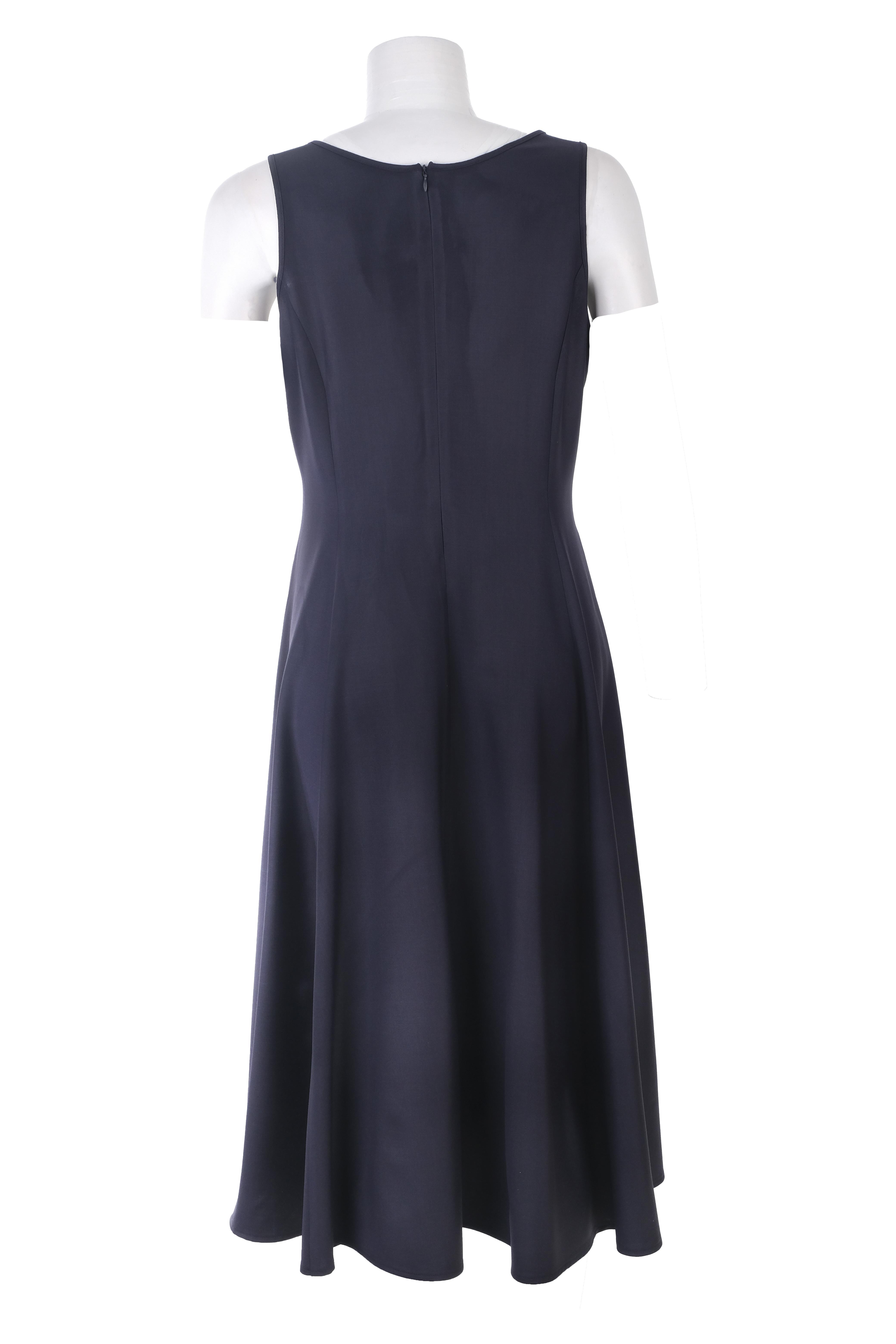 BLUElbiseBLU Açık Sıfı Yaka Kolsuz Elbise