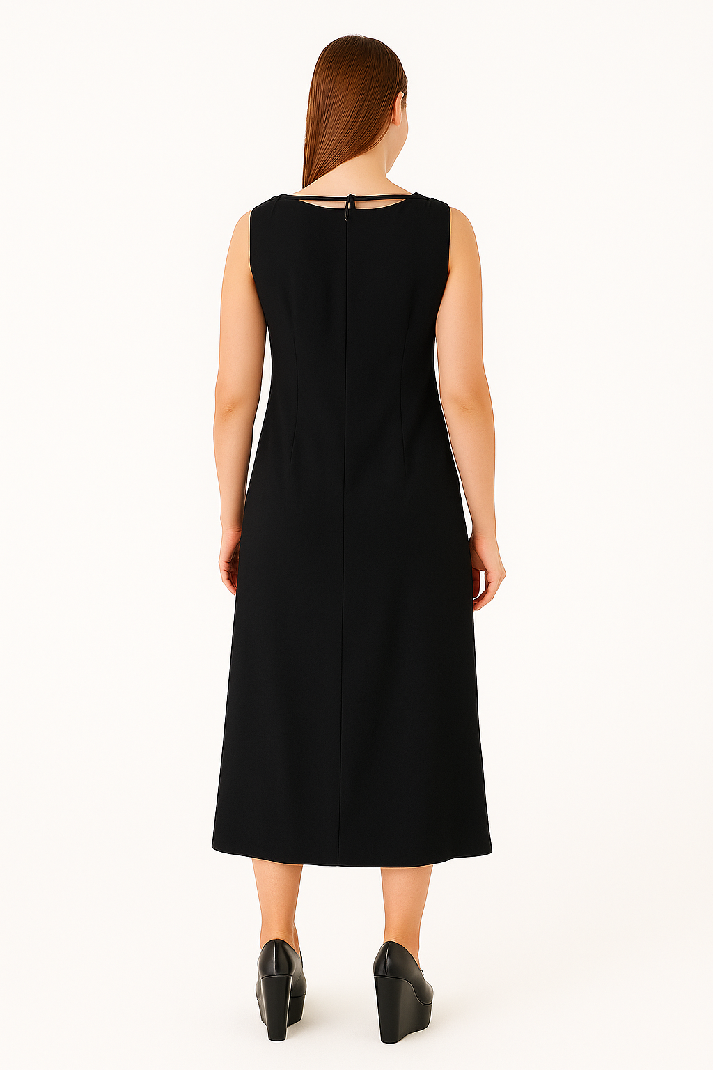 BLUElbiseBLU Biye Aksesuarlı Cepli Elbise