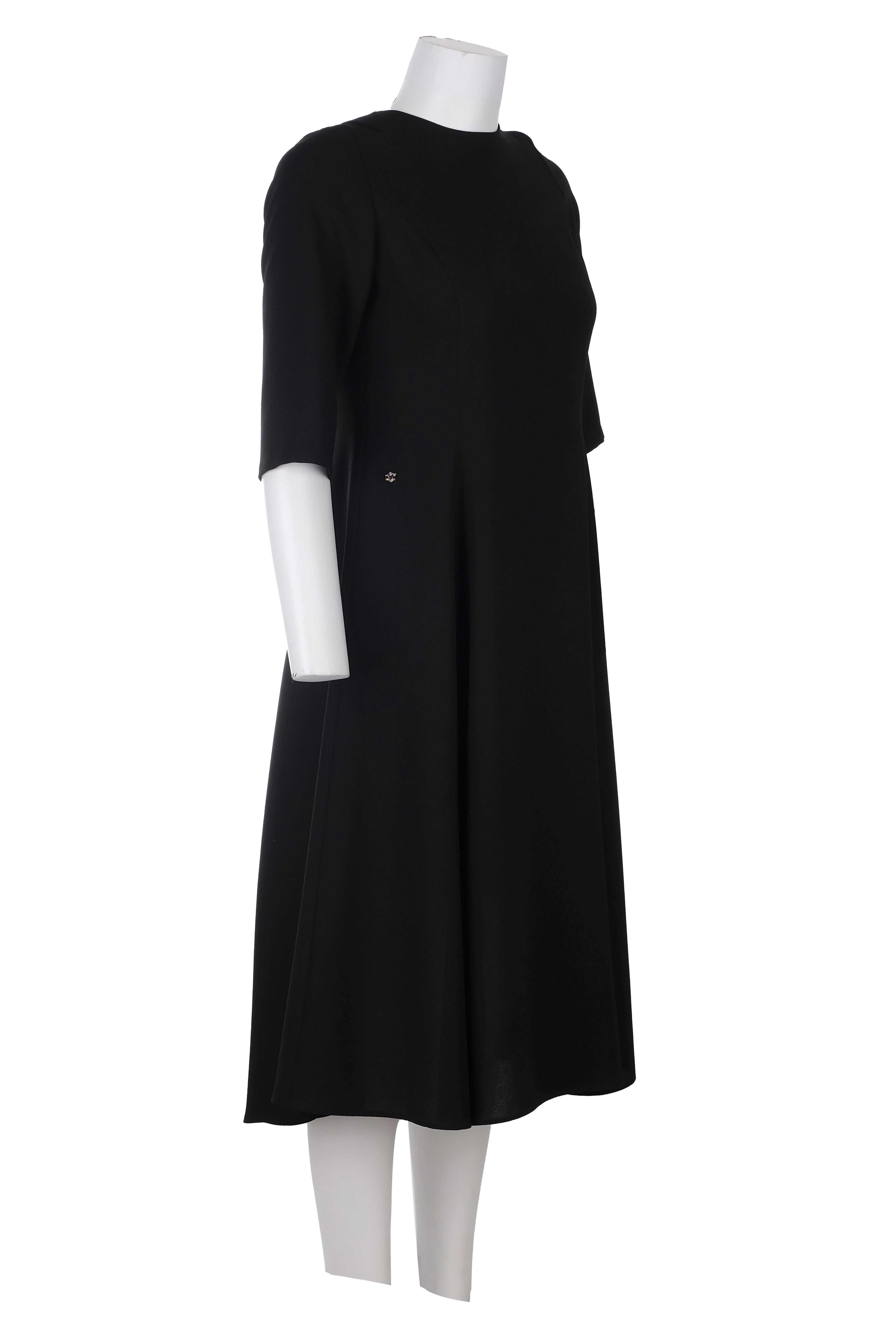 BLUElbiseBLU Kayık Yaka Truvakar Kol Çan Elbise