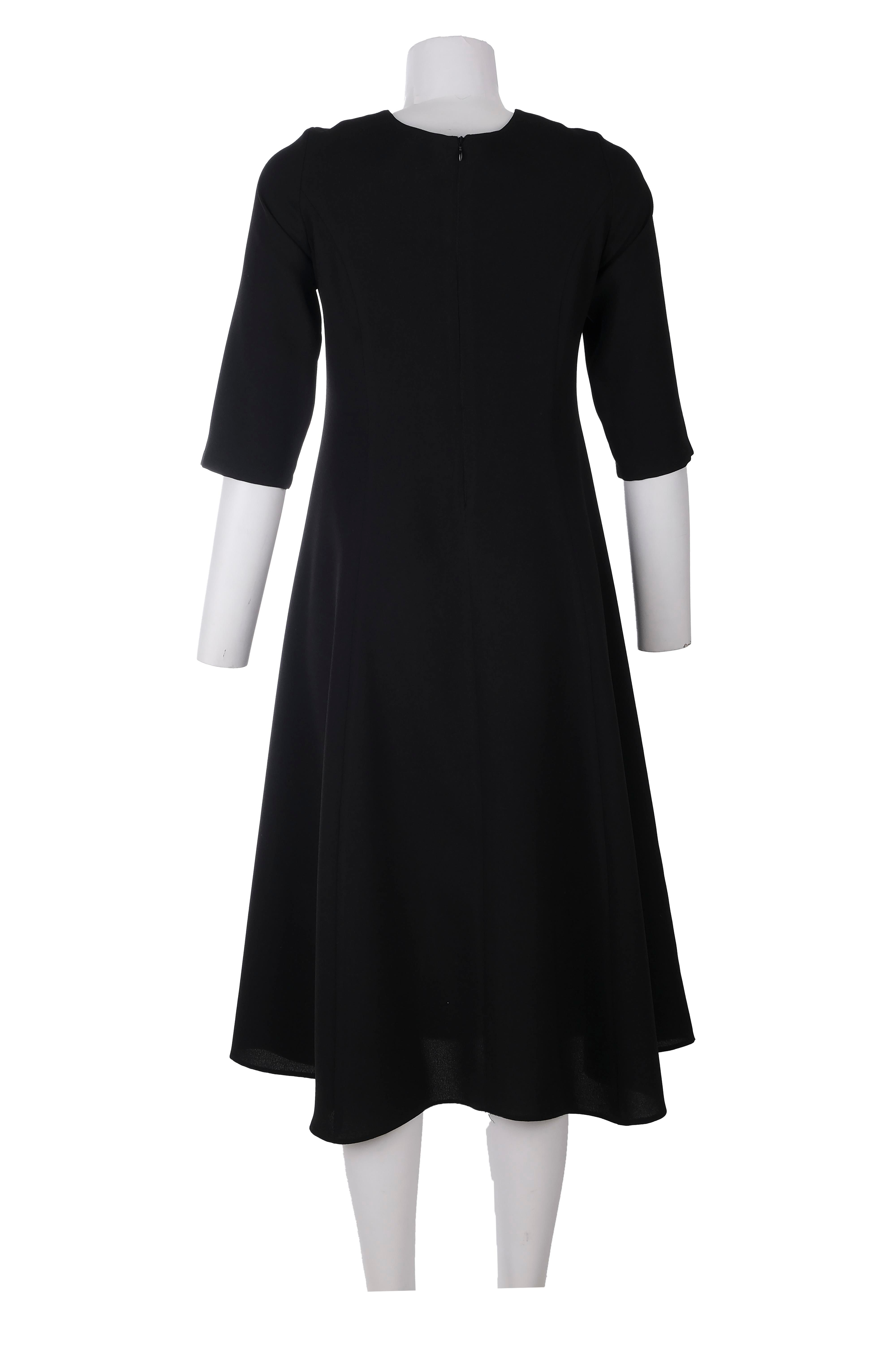 BLUElbiseBLU Kayık Yaka Truvakar Kol Çan Elbise