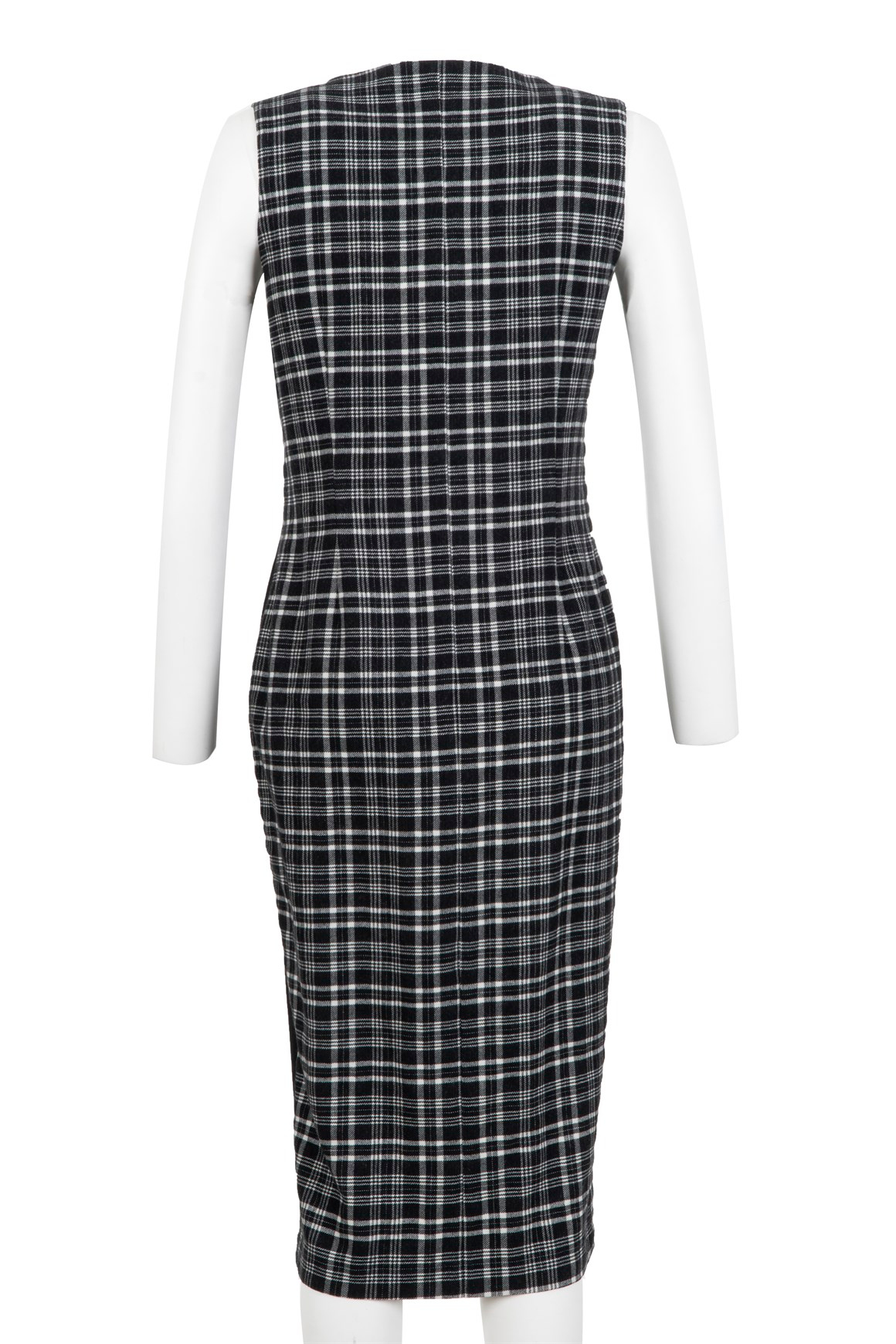 BluElbiseBLU Kolsuz Yırtmaç Yaka Elbise
