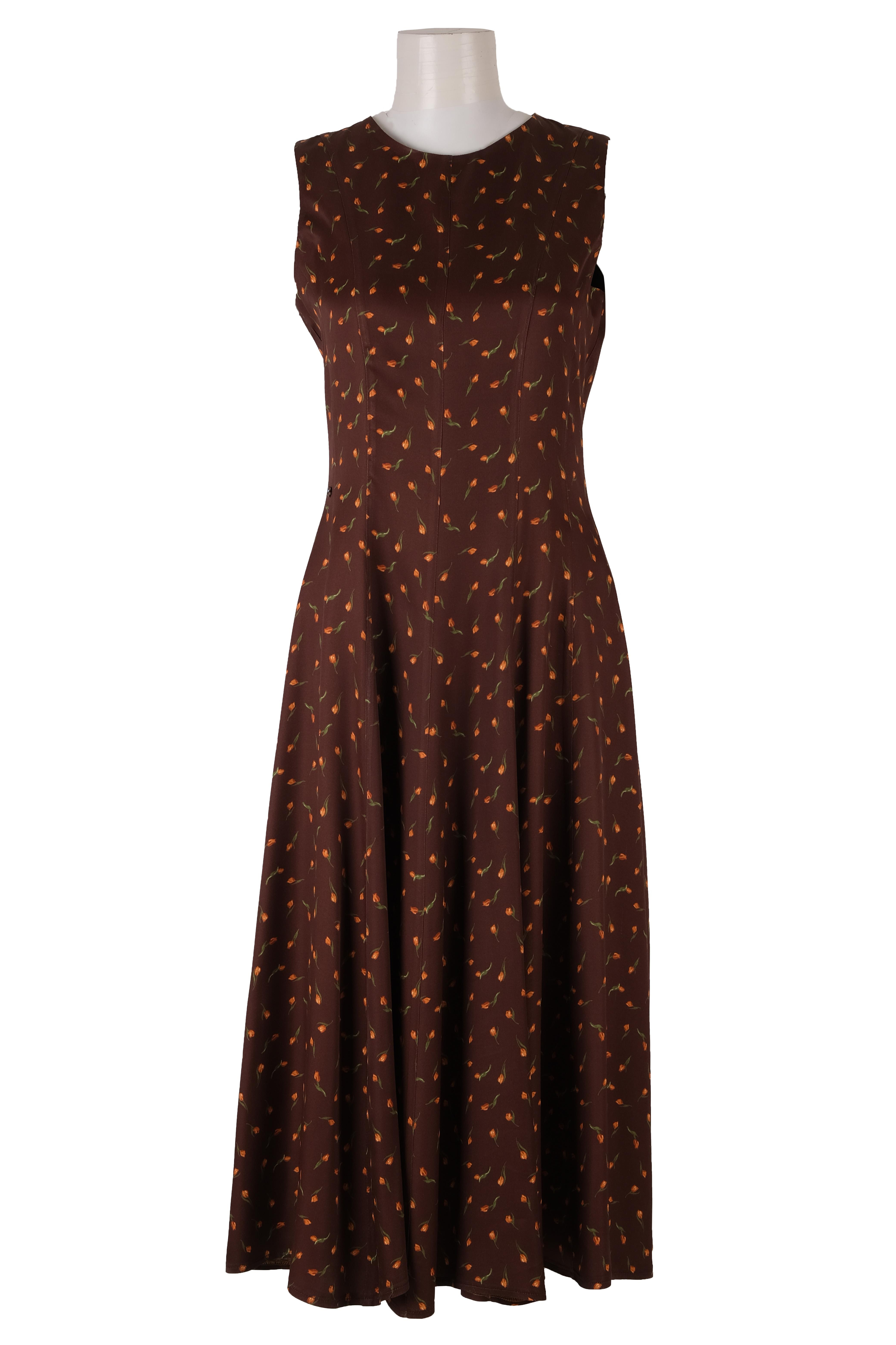 BLUElbiseBLU Sıfır Yaka Kolsuz Elbise