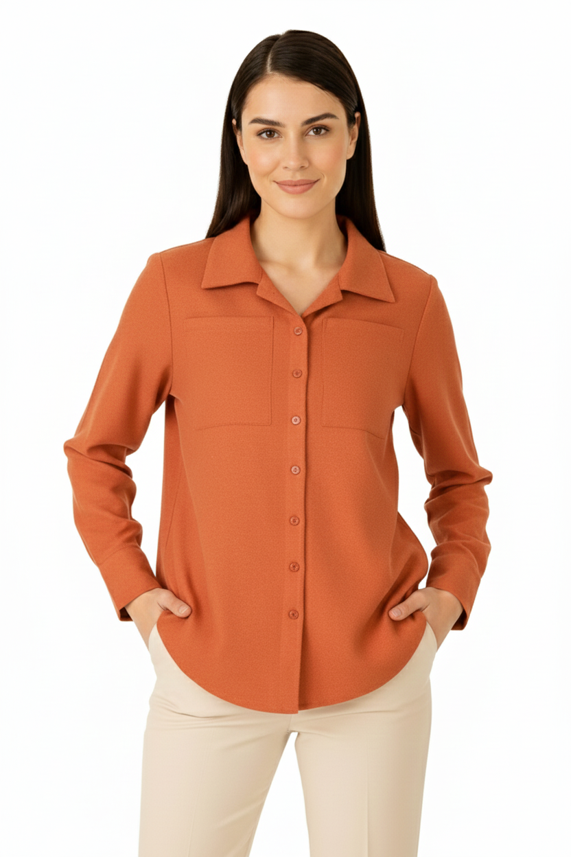 BLUGömlek BLU Çift Cepli Gömlek