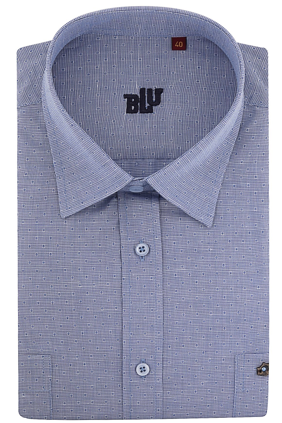 BLUGömlekBLU İtalyan Alttan Düğmeli Yaka Klasik Gömlek
