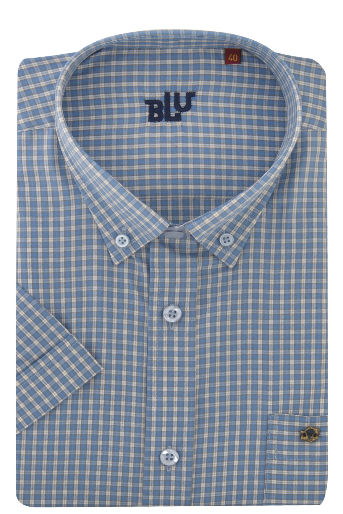 BLUGömlekBLU Kısa Kollu Gömlek