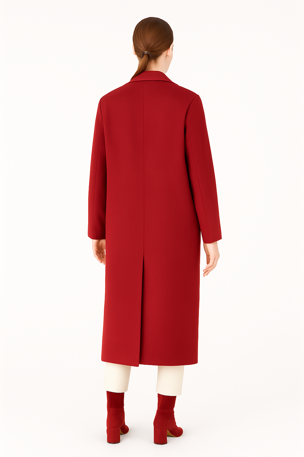 BLUMantoBLU Erkek Yaka Kapaklı Cep Tek Kapanış Manto