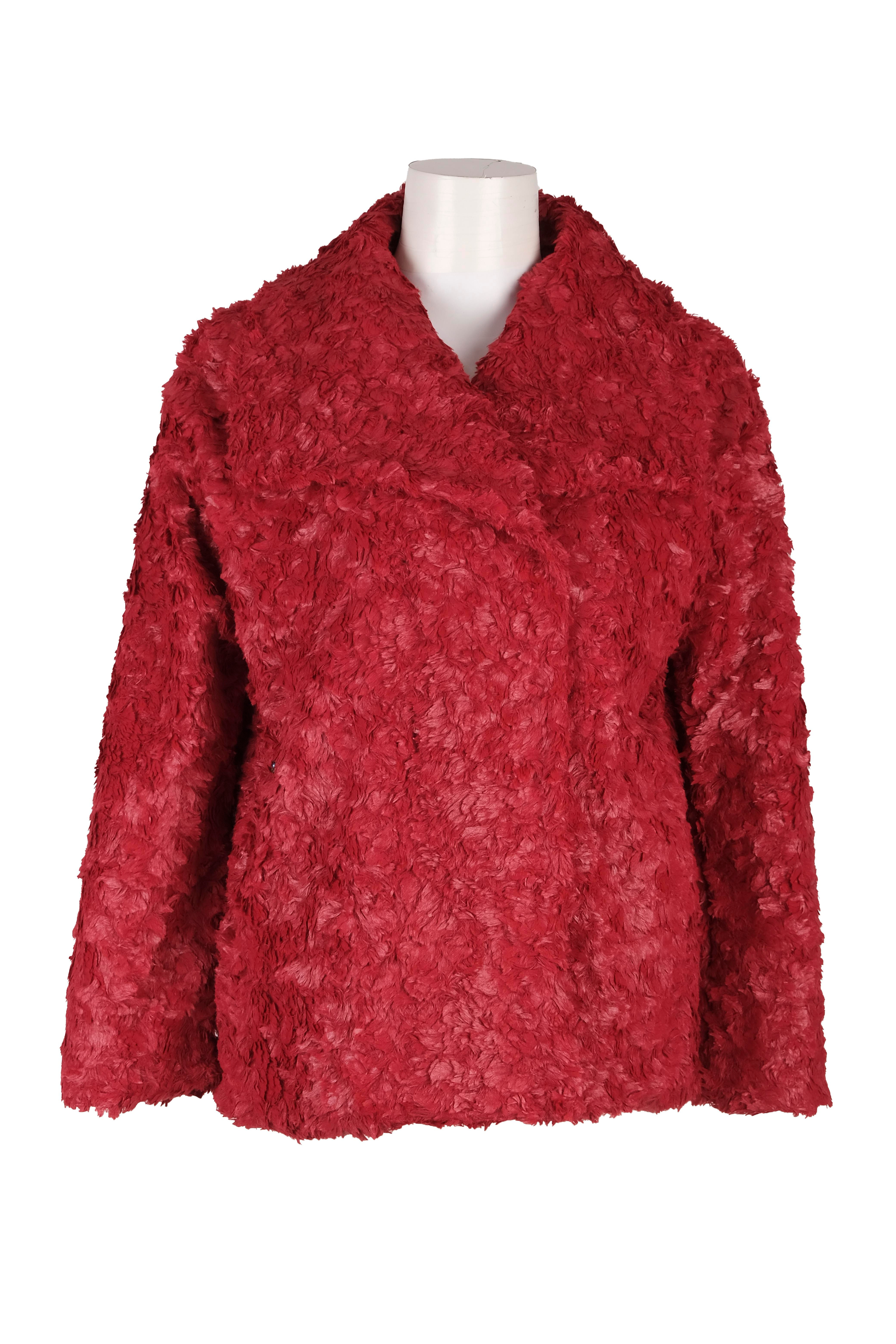 BLUMantoBLU Kürk Görünümlü Kaban