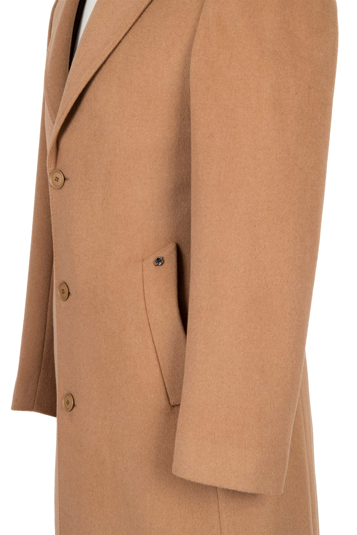 BluPalto / KabanBLU % 100 Kaşmir Slim-Fit Palto
