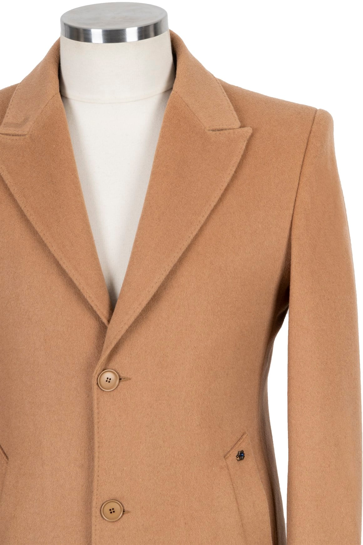 BluPalto / KabanBLU % 100 Kaşmir Slim-Fit Palto