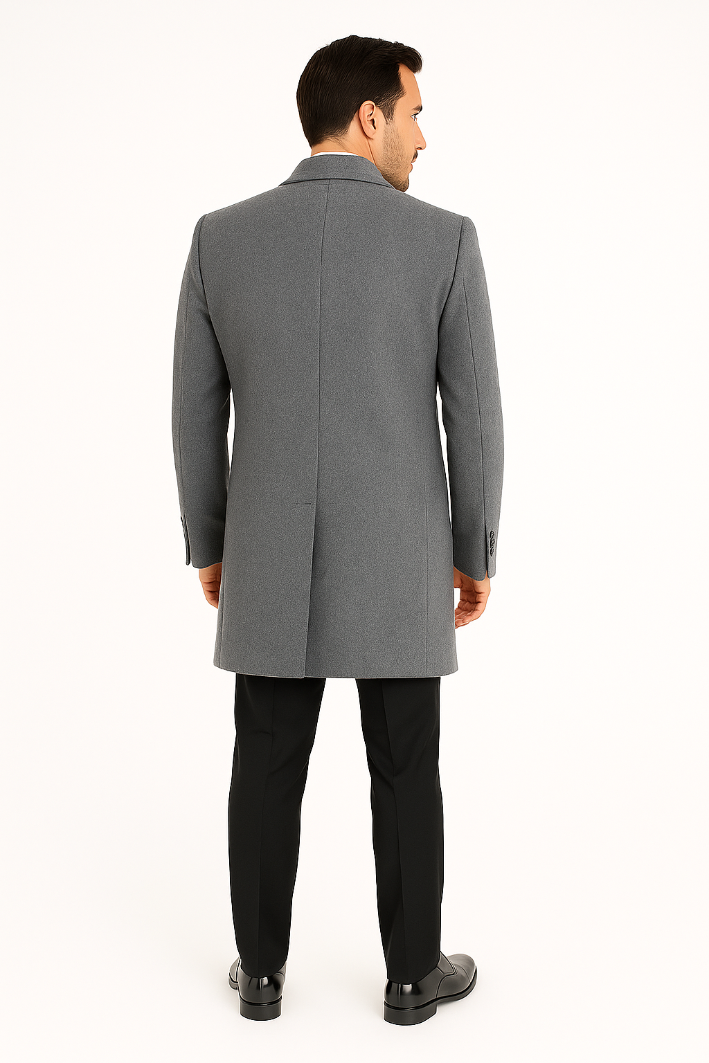 BLUPalto / KabanBLU % 100 Kaşmir Klasik Palto