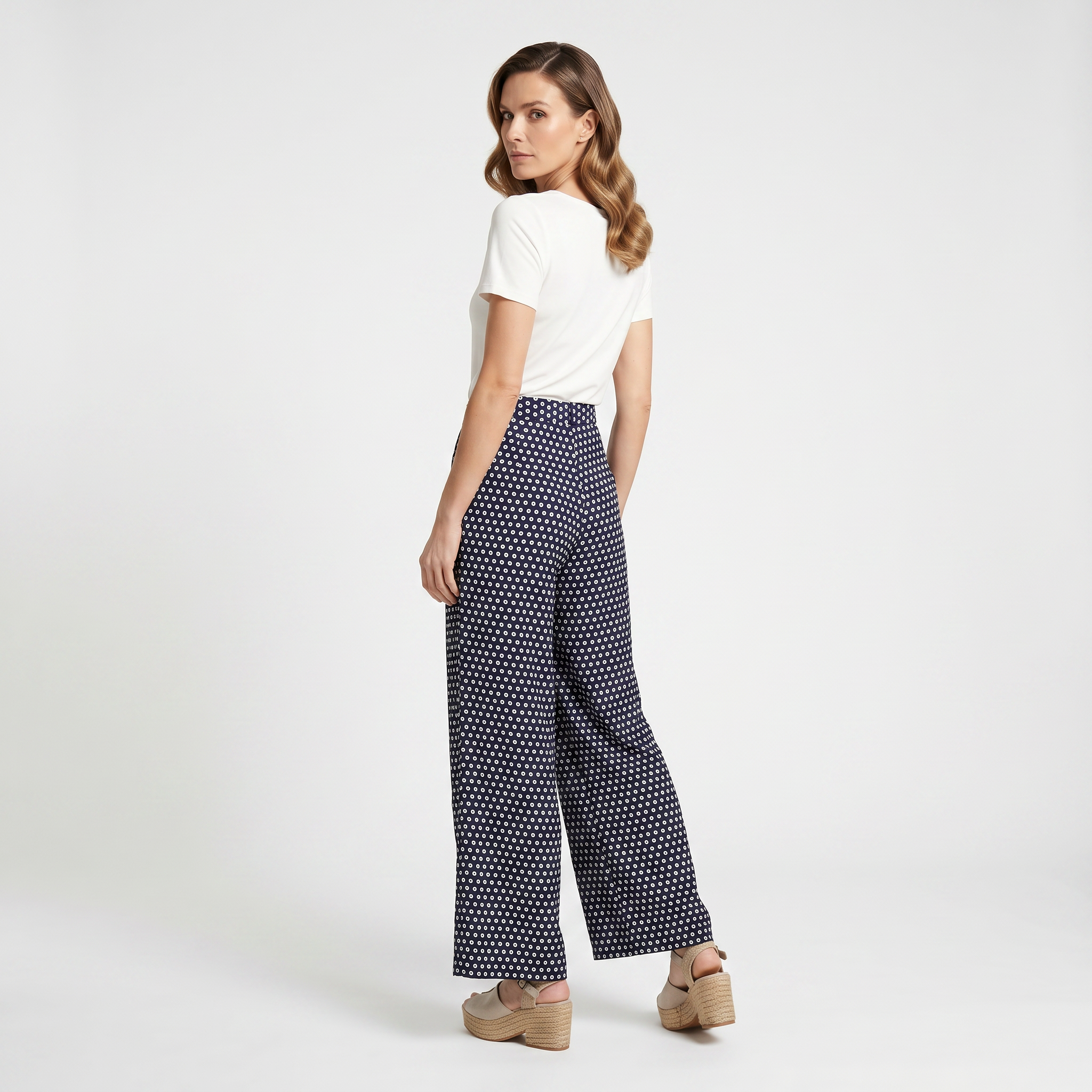 BLUPantolon / EtekBLU Geniş  Paça Pantolon