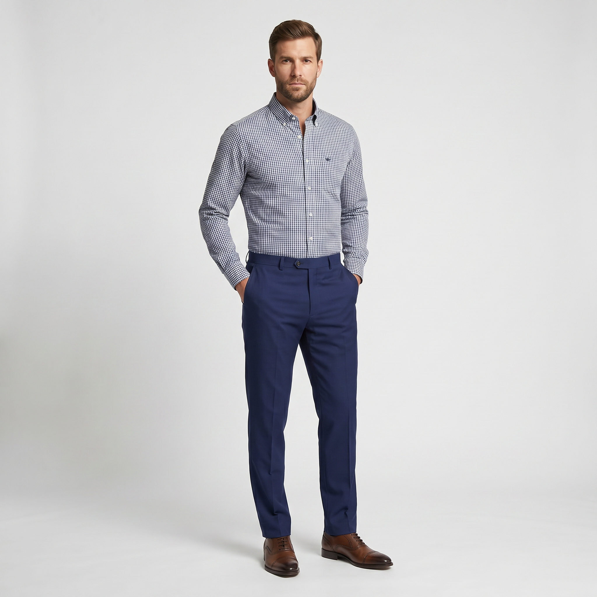 BLUPantolonBLU 180s Klasik Yün Pantolon