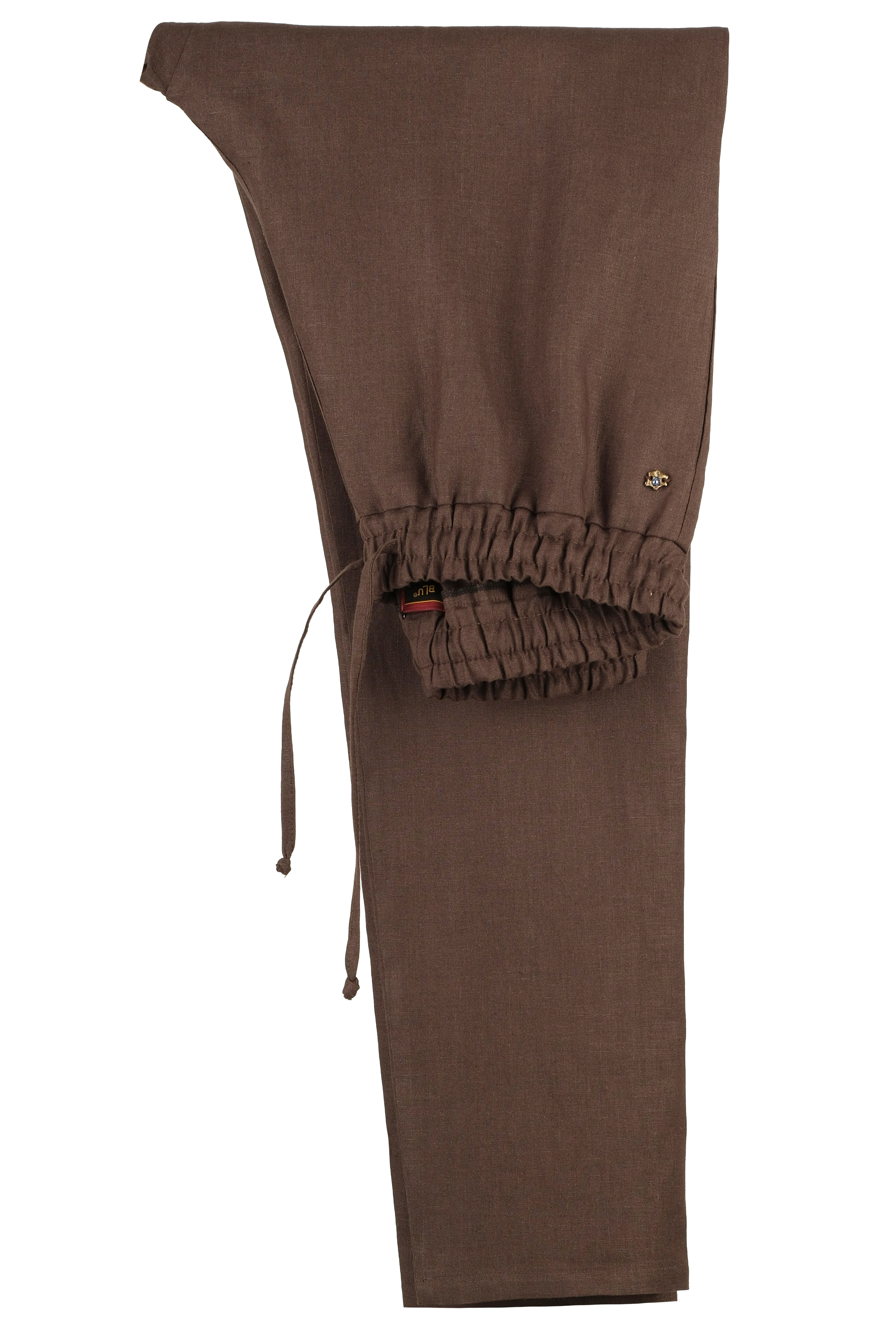 BLUPantolonBLU Bel İp Büzmeli Pantolon