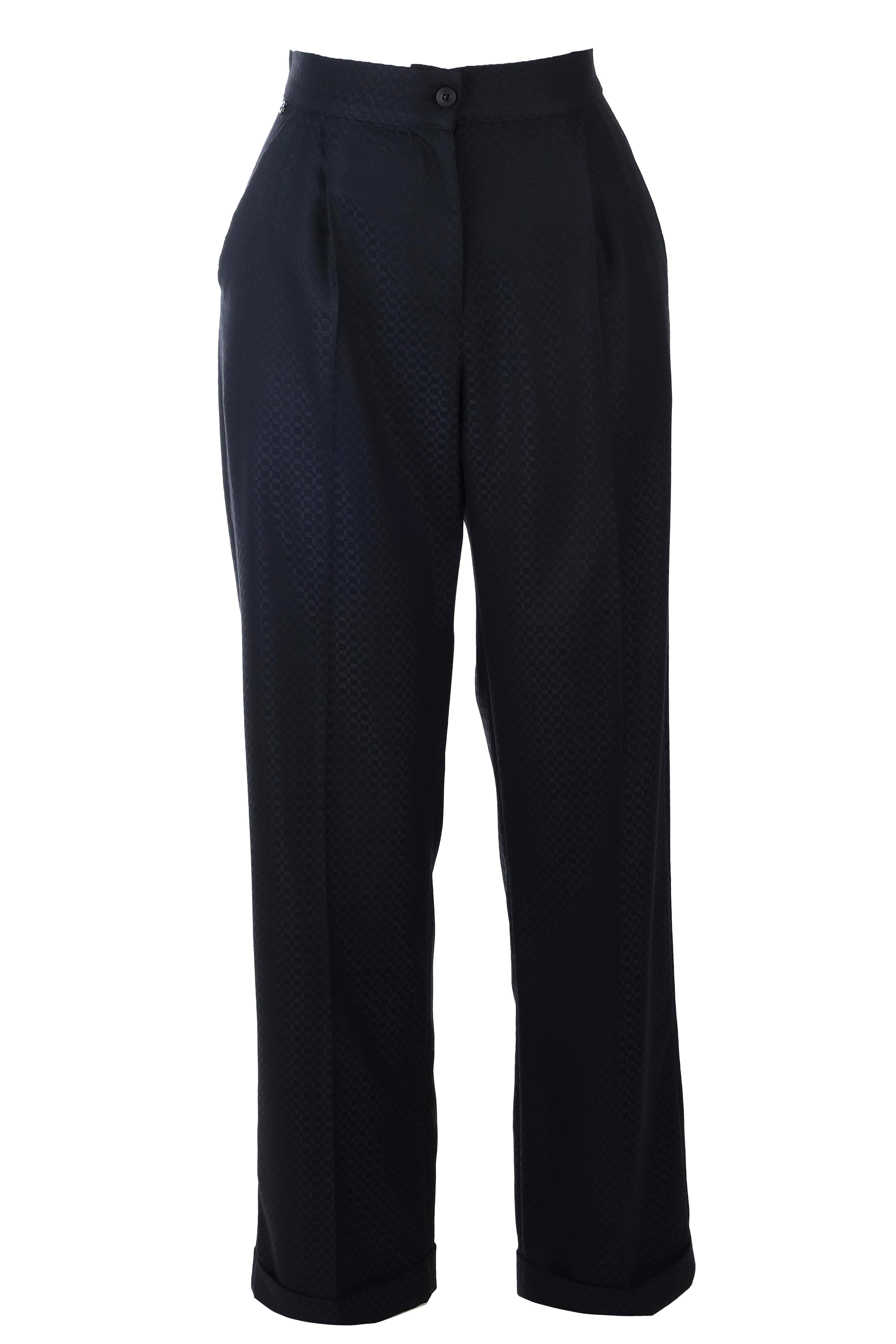 BLUPantolonBLU Çift Pilili Pantolon