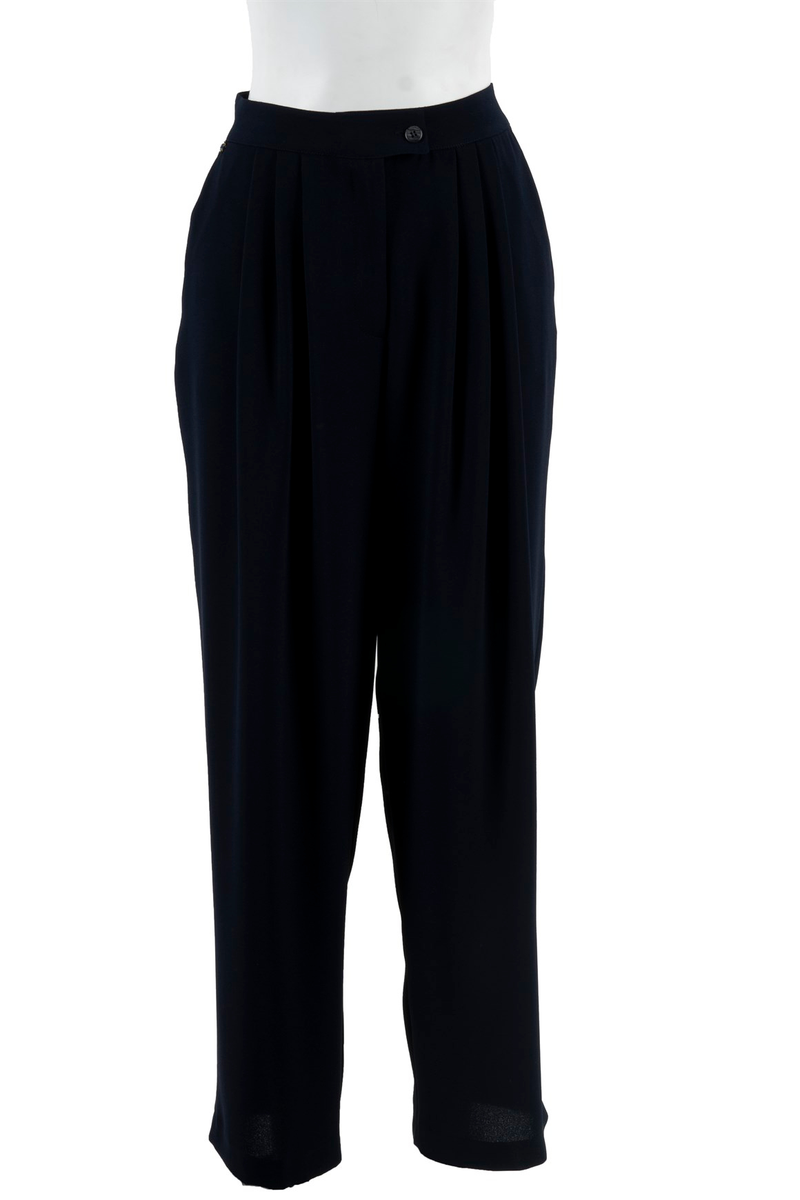 BLUPantolonBLU Pileli Cepli Bol Pantolon