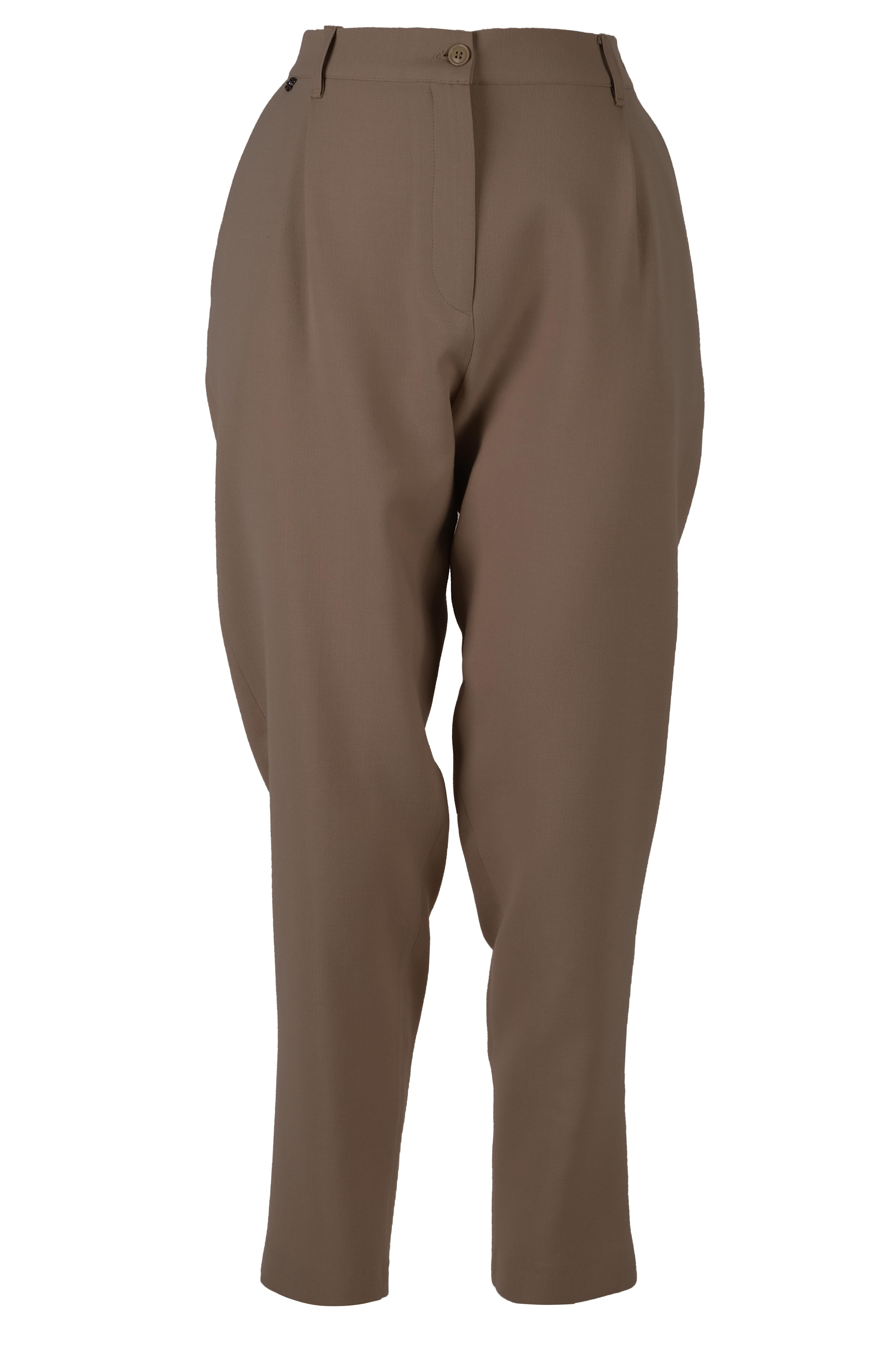 BLUPantolonBLU Plili Daralan Paça Pantolon