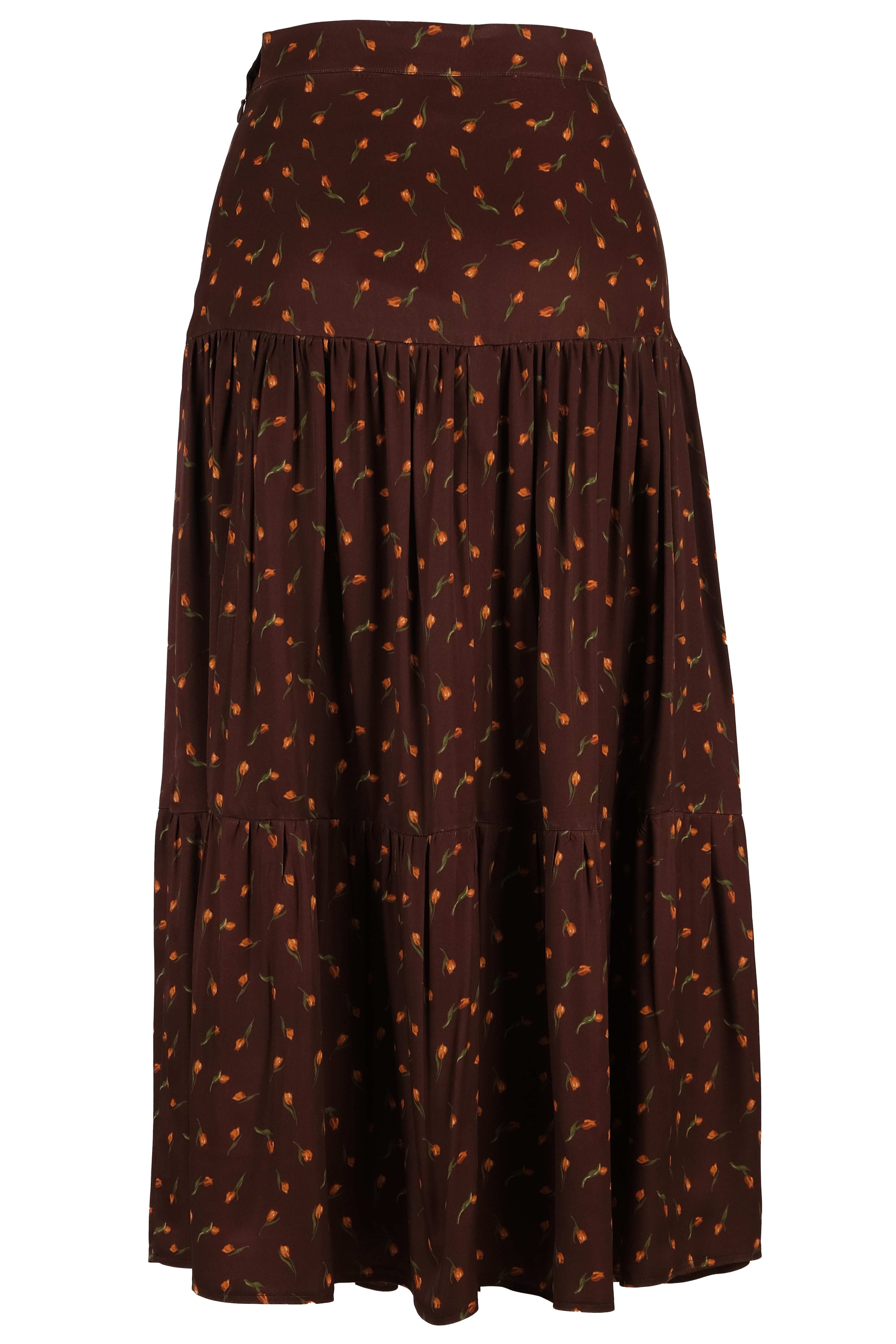 BLUPantolonBLU Üç Parça Uzun Etek