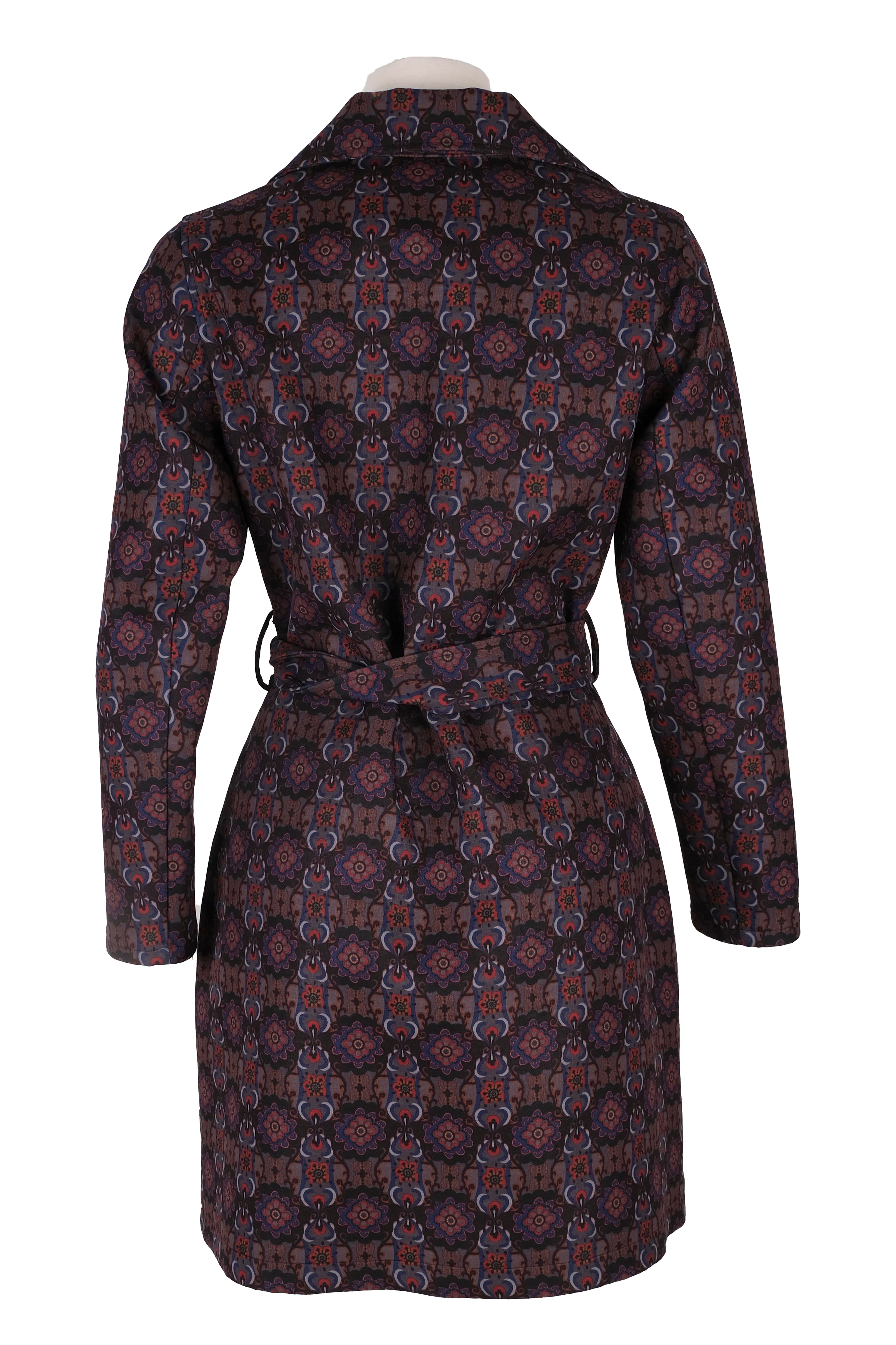 BLUPardösüBLU Pelerinli Kuşaklı Pardösü