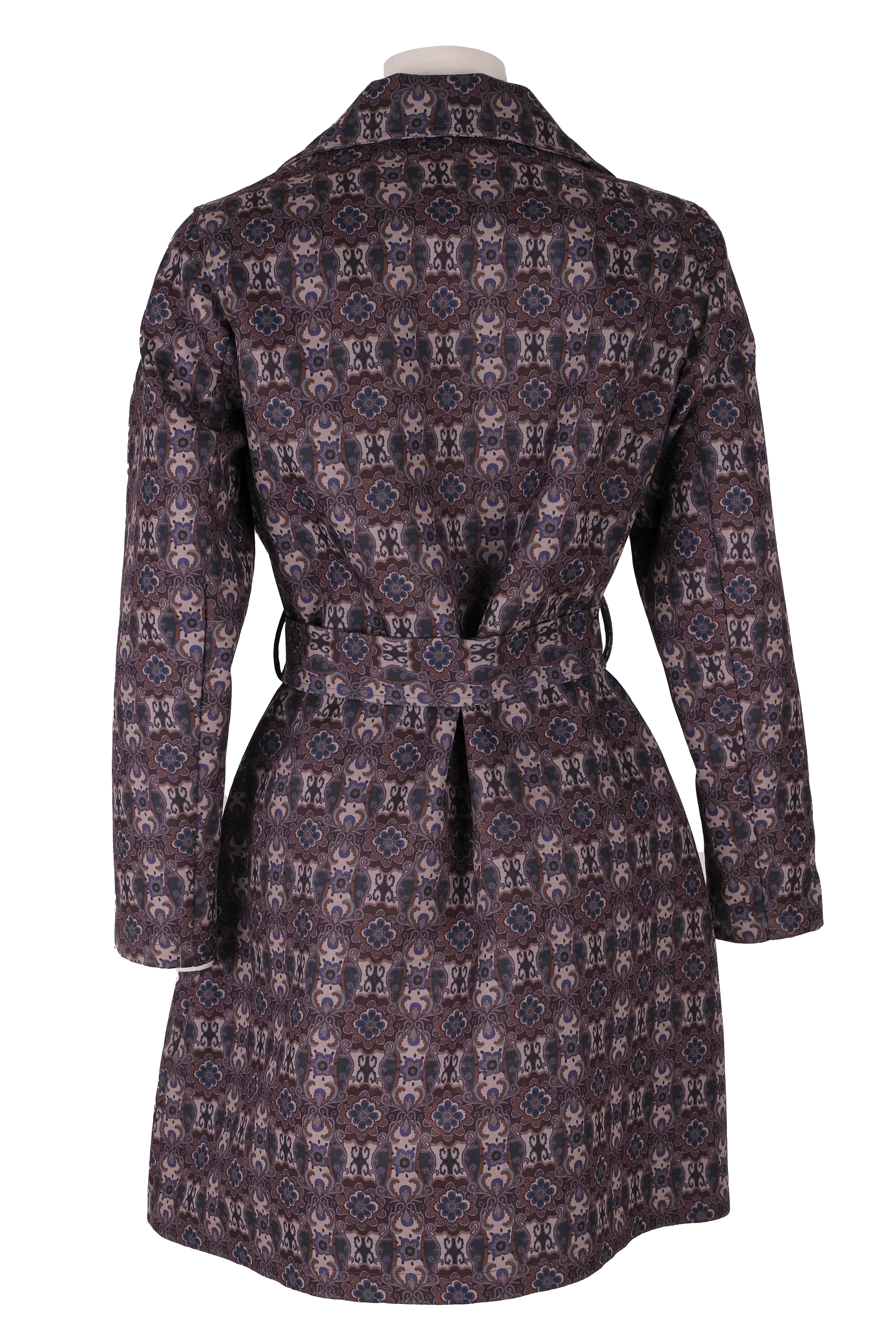 BLUPardösüBLU Pelerinli Kuşaklı Pardösü