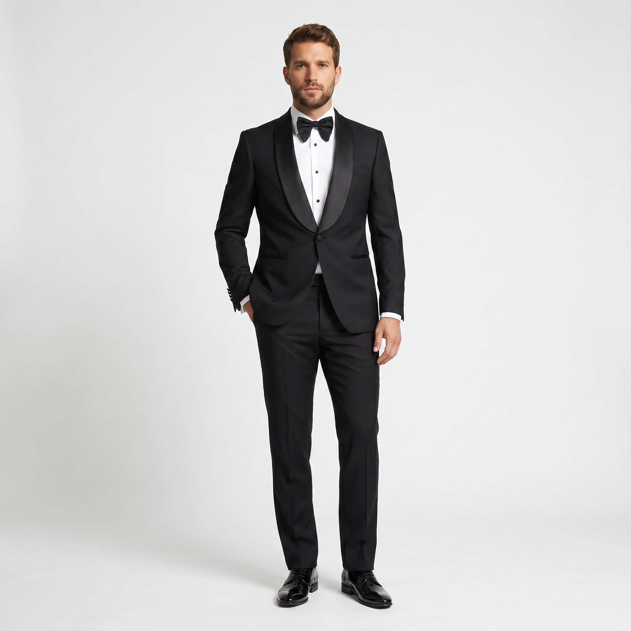 BLUTakım ElbiseBLU 190s Slim Fit Smokin Takım