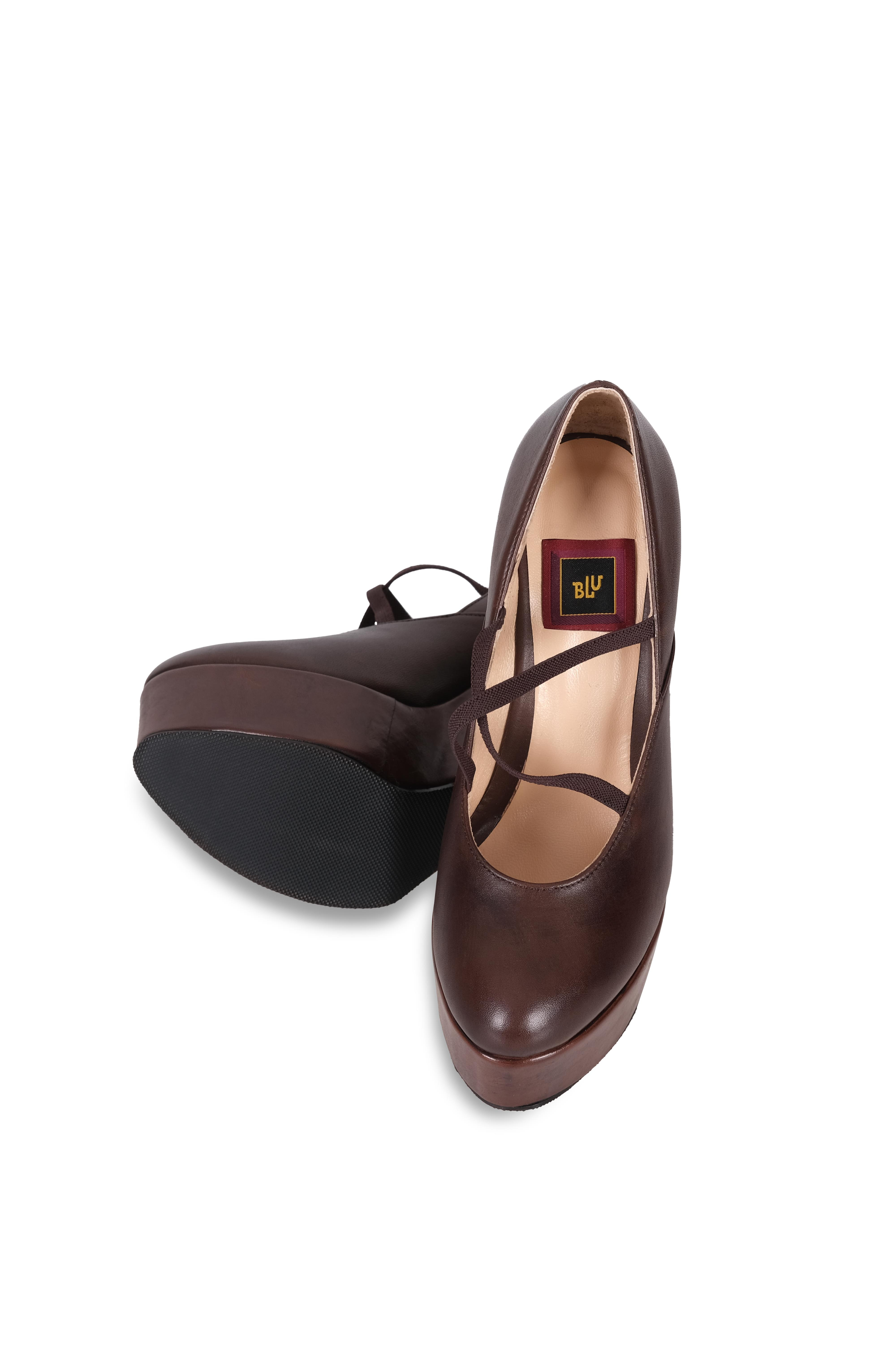 BLUTopuklu AyakkabıBLU Dolgu Topuk Ayakkabı