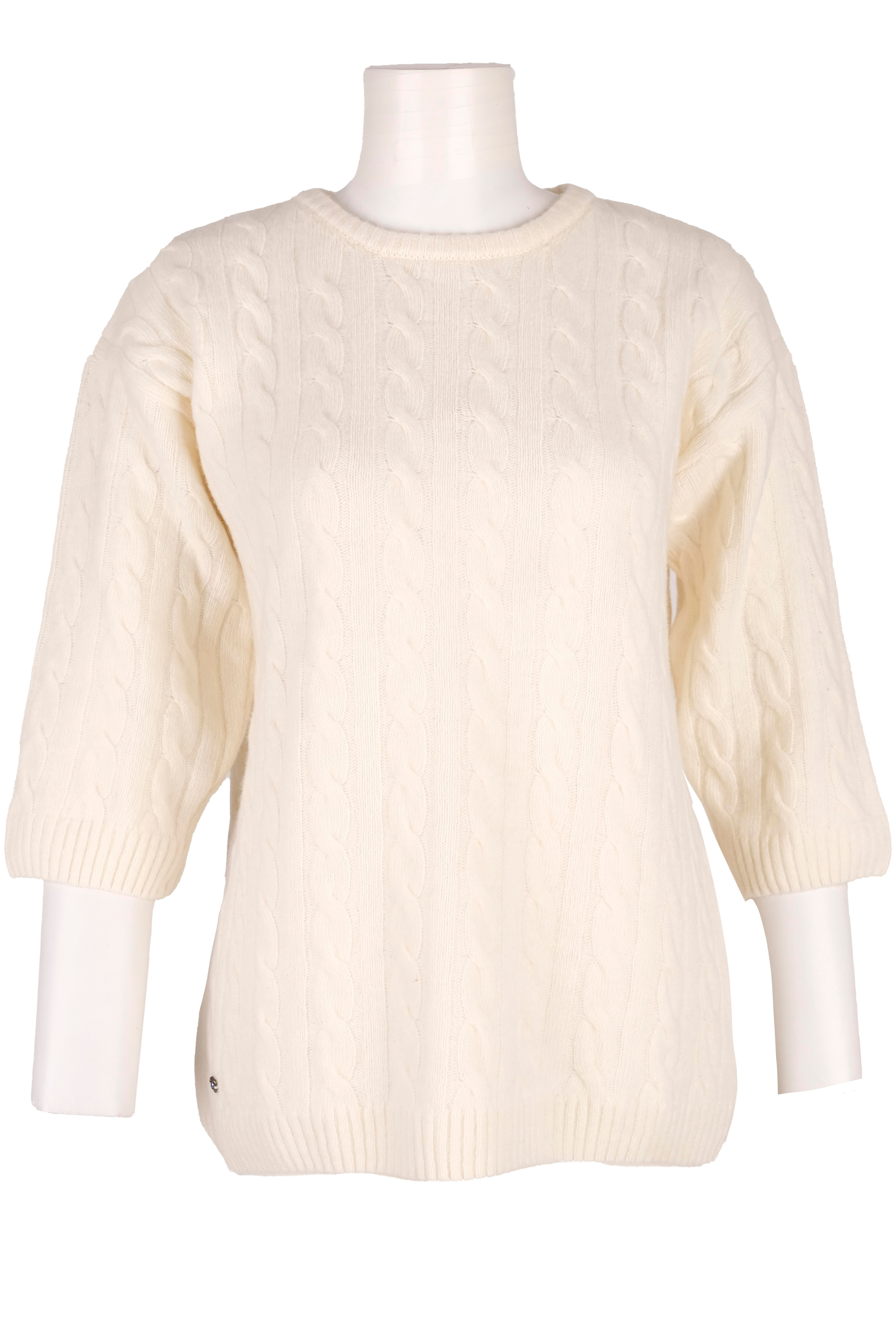 BLUTriko / HırkaBLU Saçörgü Truvakar Kol Triko Bluz