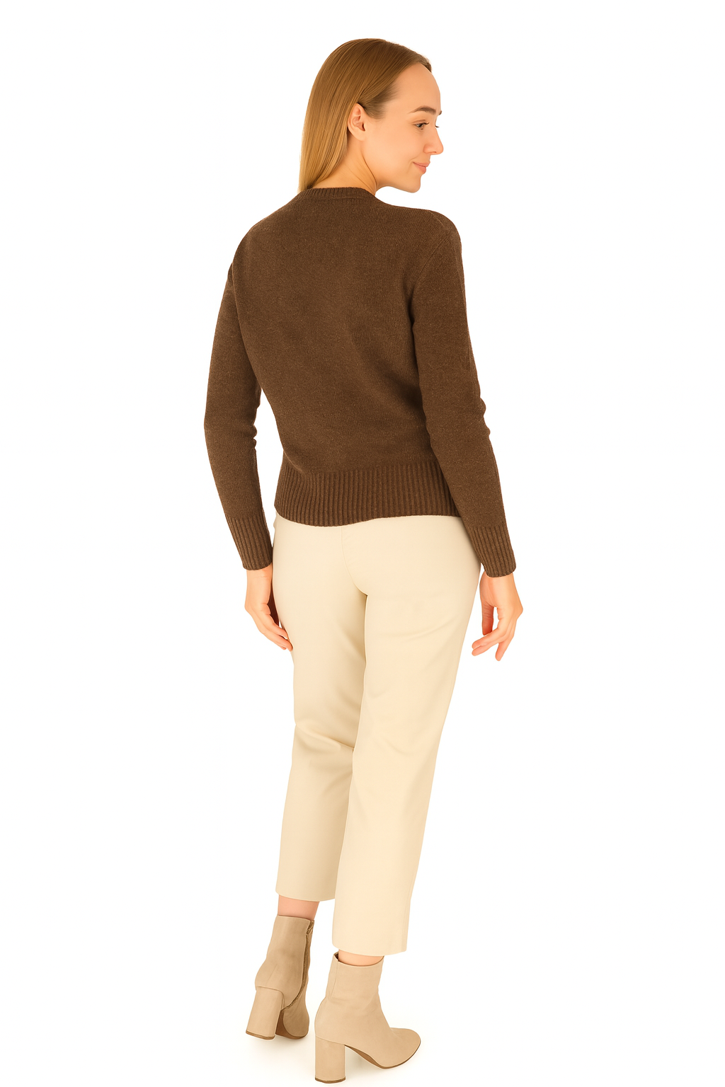 BLUTriko / HırkaBLU Sıfır Yaka Triko Ceket