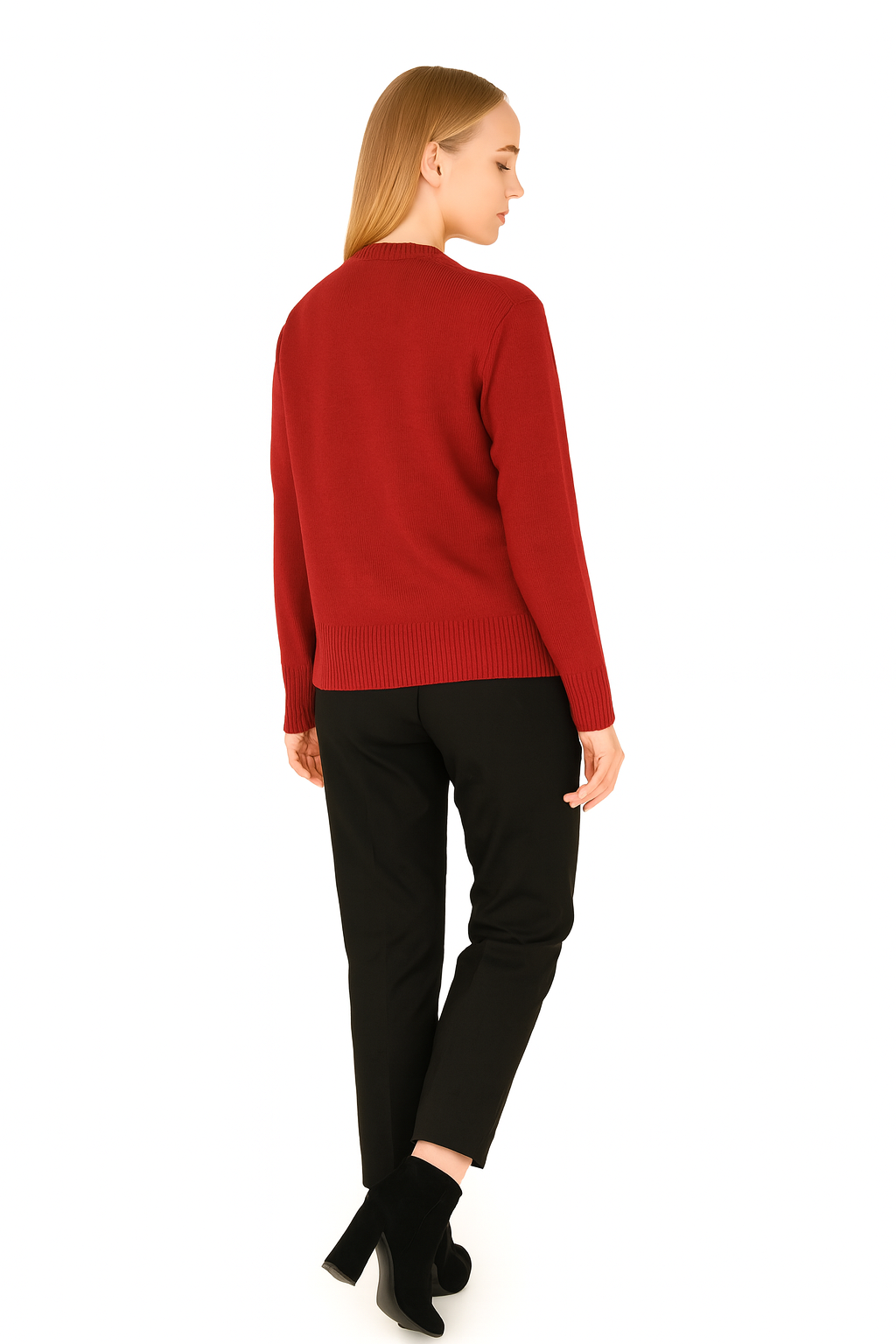 BLUTriko / HırkaBLU Sıfır Yaka Triko Ceket