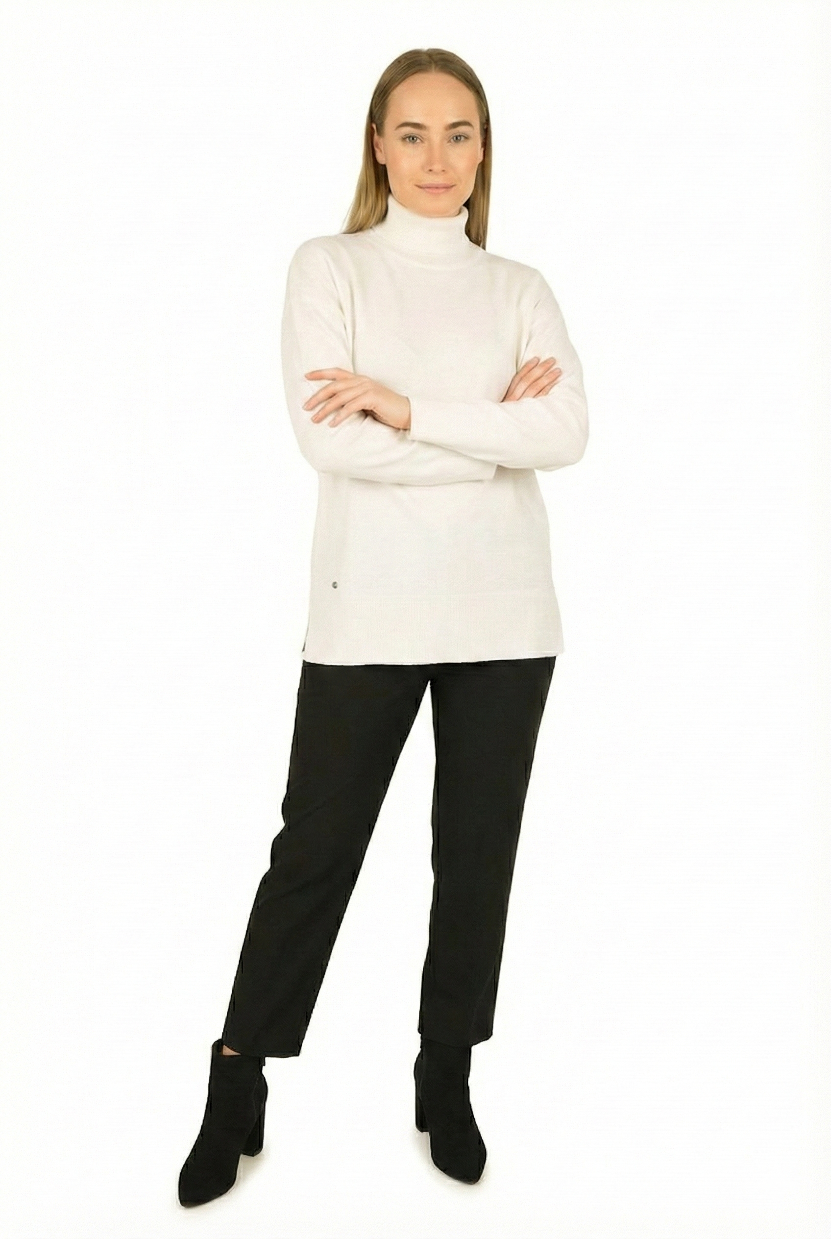 BLUTriko / HırkaBLU Tam Balıkçı Triko Bluz