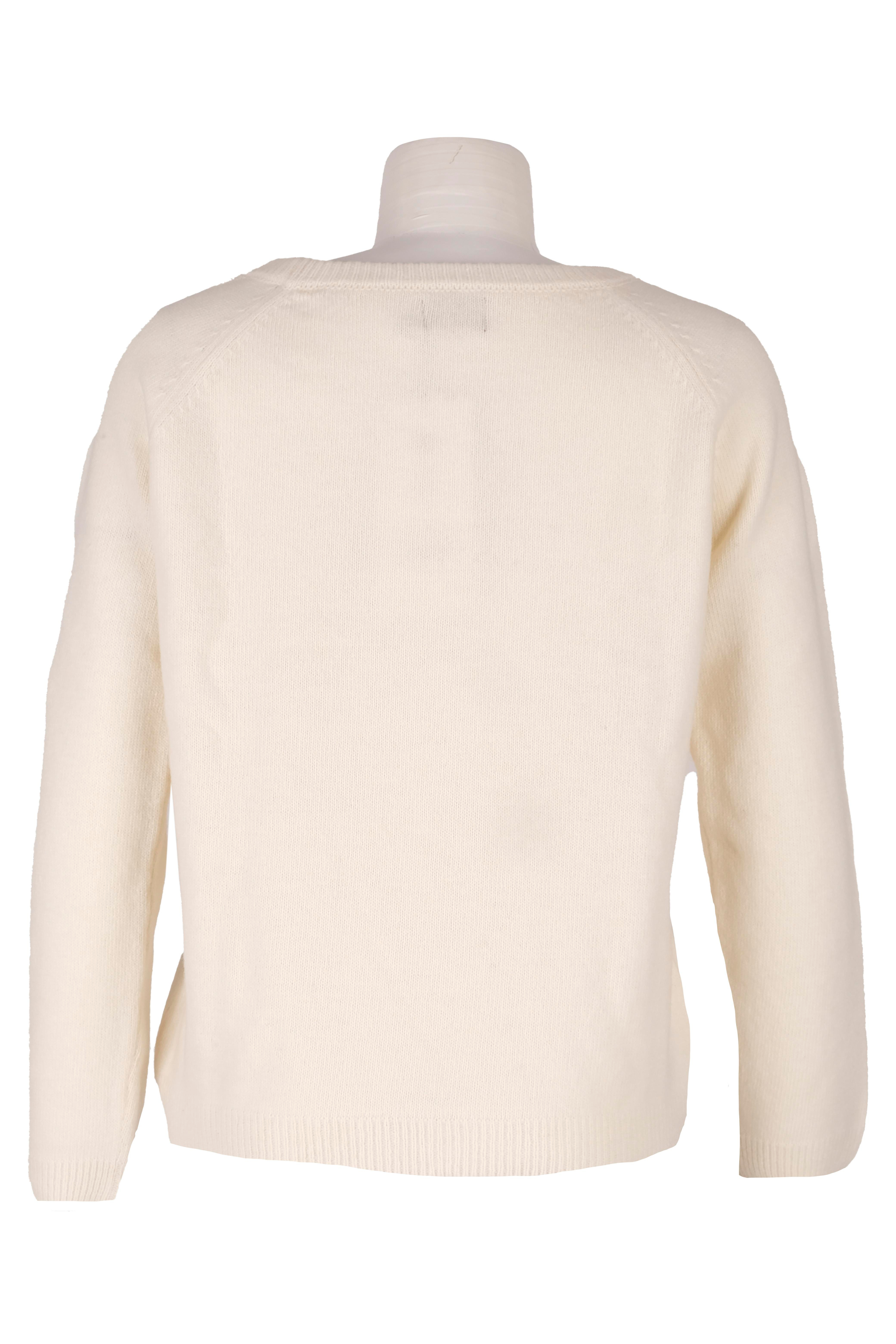 BLUTriko / HırkaBLU V Dekolte Kayık Yaka Triko Bluz