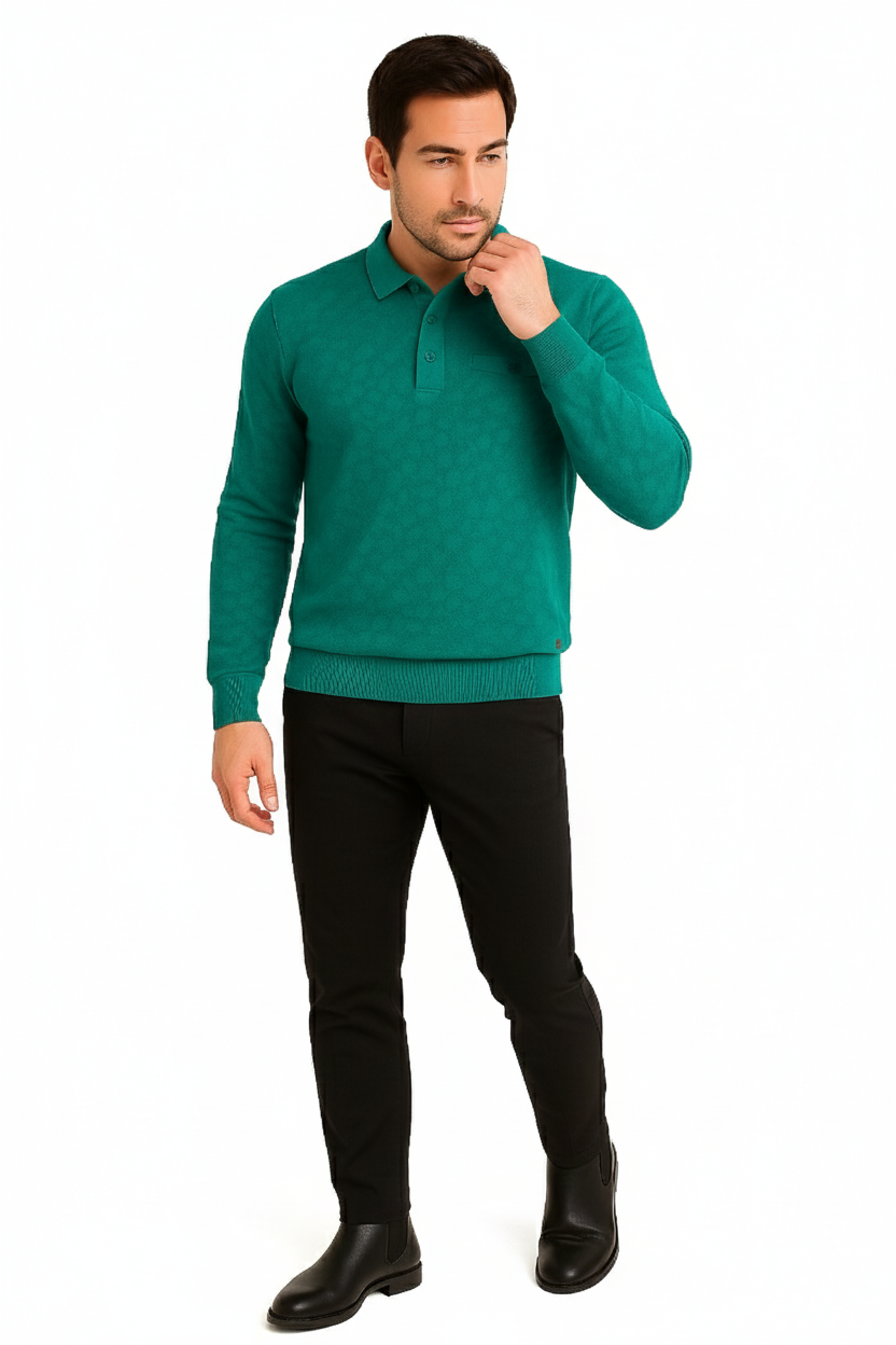 BLUTrikoBLU Polo Yaka Sweatshirt