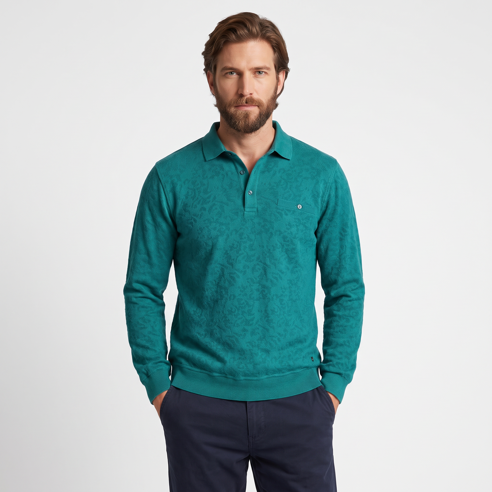 BLUTrikoBLU Polo Yaka Sweatshirt
