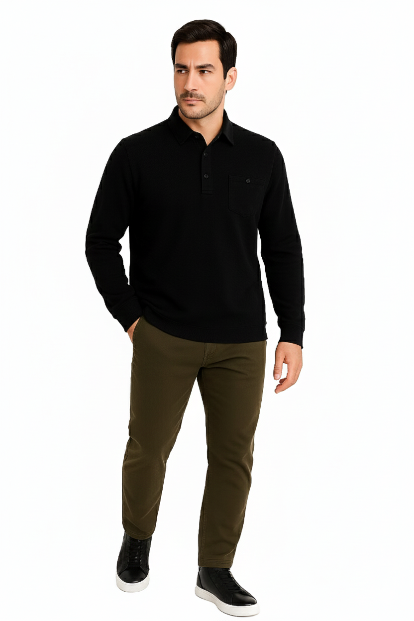 BLUTrikoBLU Polo Yaka Sweatshirt