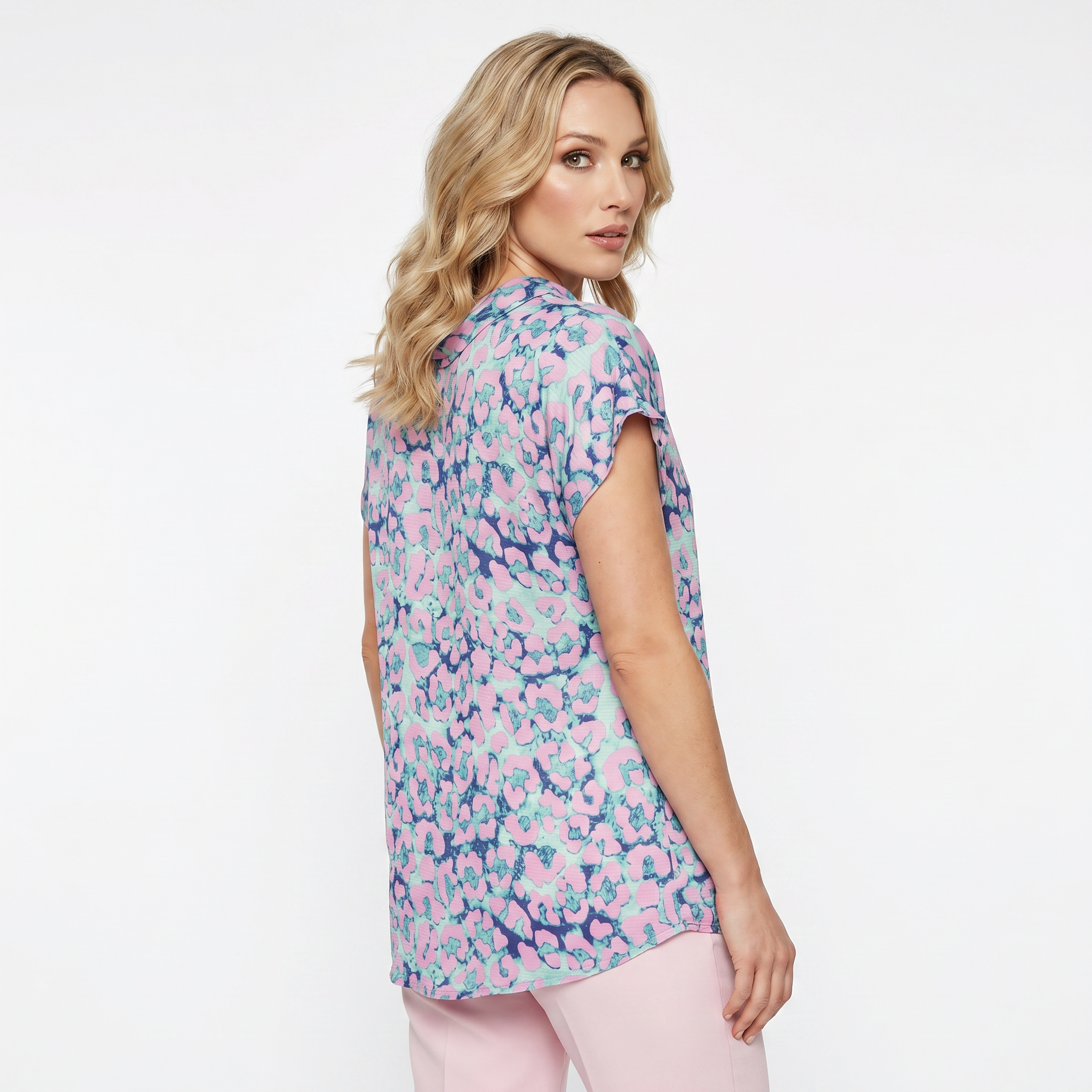 BLUTunikBLU Dökümlü Dik Yaka Tunik