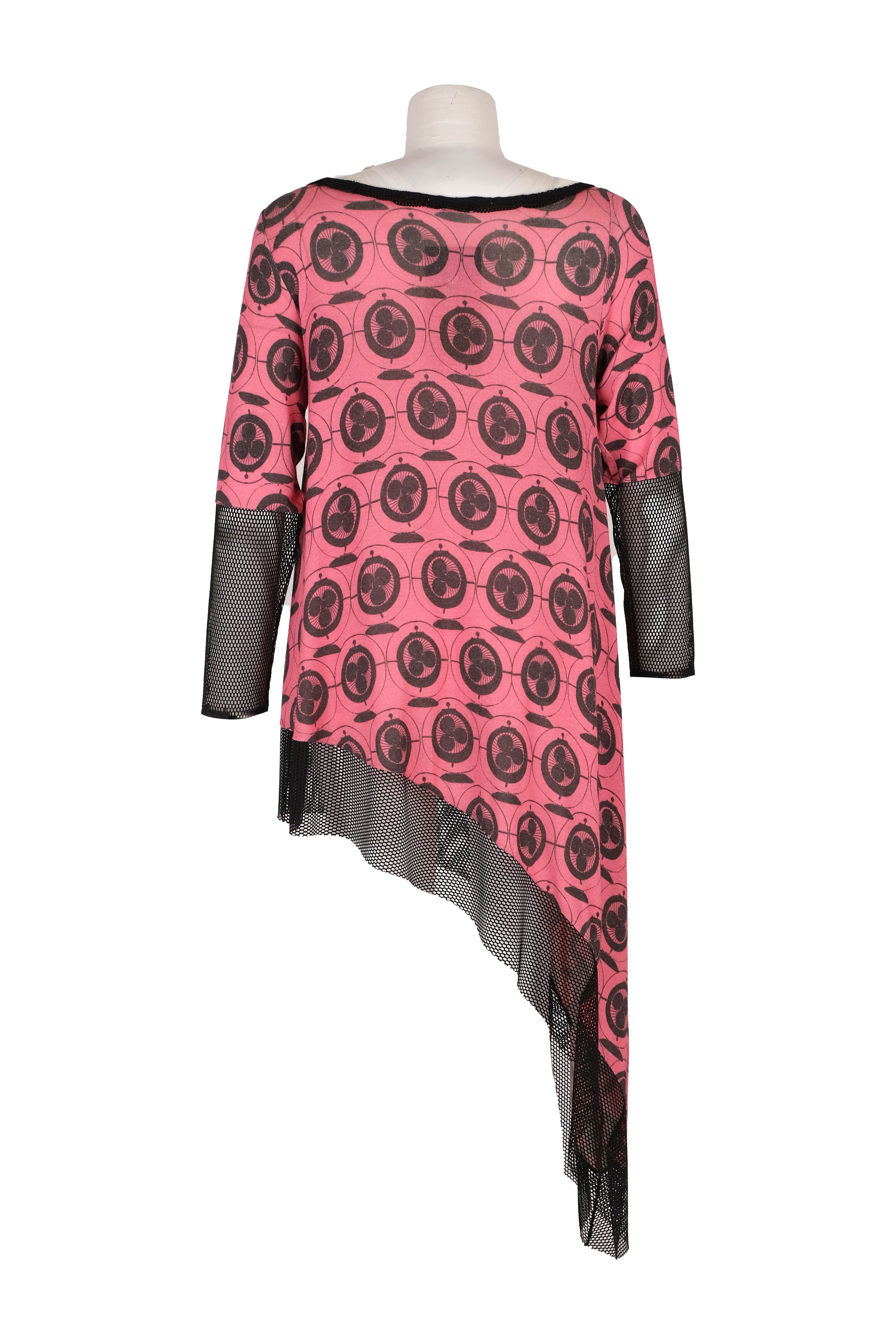 BLUTunikBLU File Kombinli Asimetrik Tunik