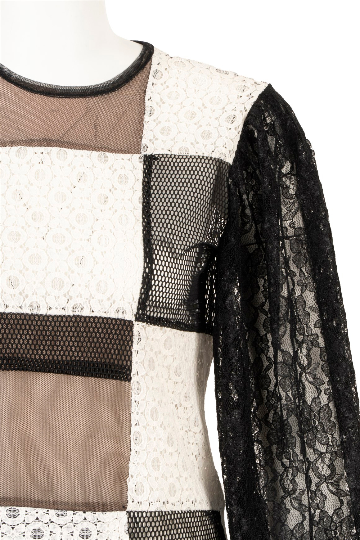 BLUTunikBLU Patchwork Dantel Tunik