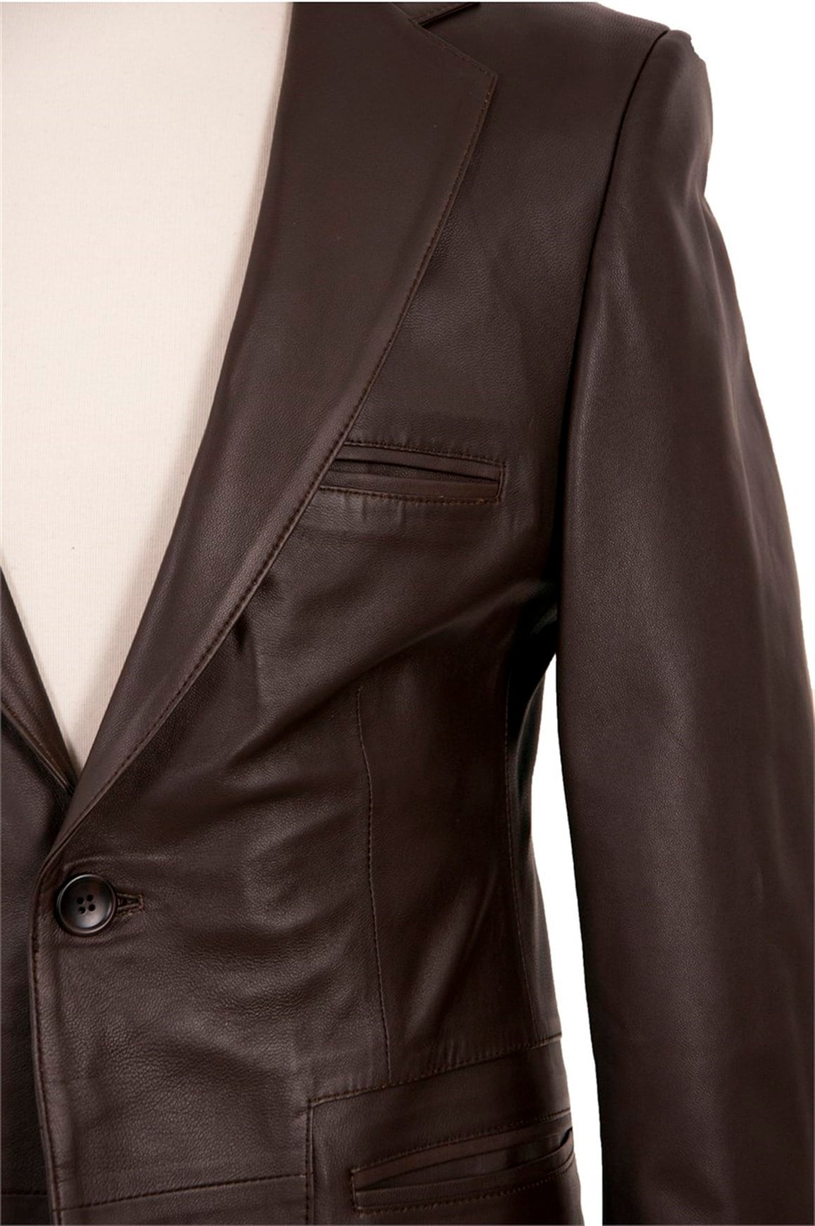 DERİ BLAZER