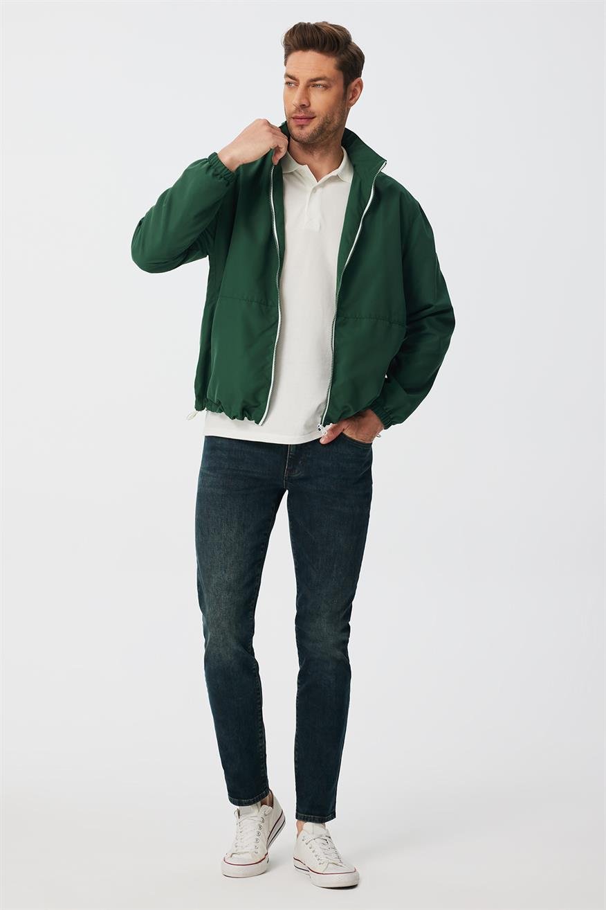 Olıver Erkek Dokuma Mont Yeşil - Lee Cooper Türkiye