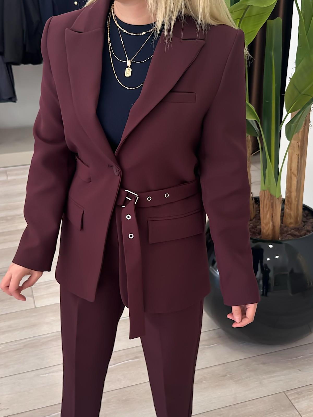 Adrian Kemerli Blazer Ceket MÜRDÜM-23KDIS000060