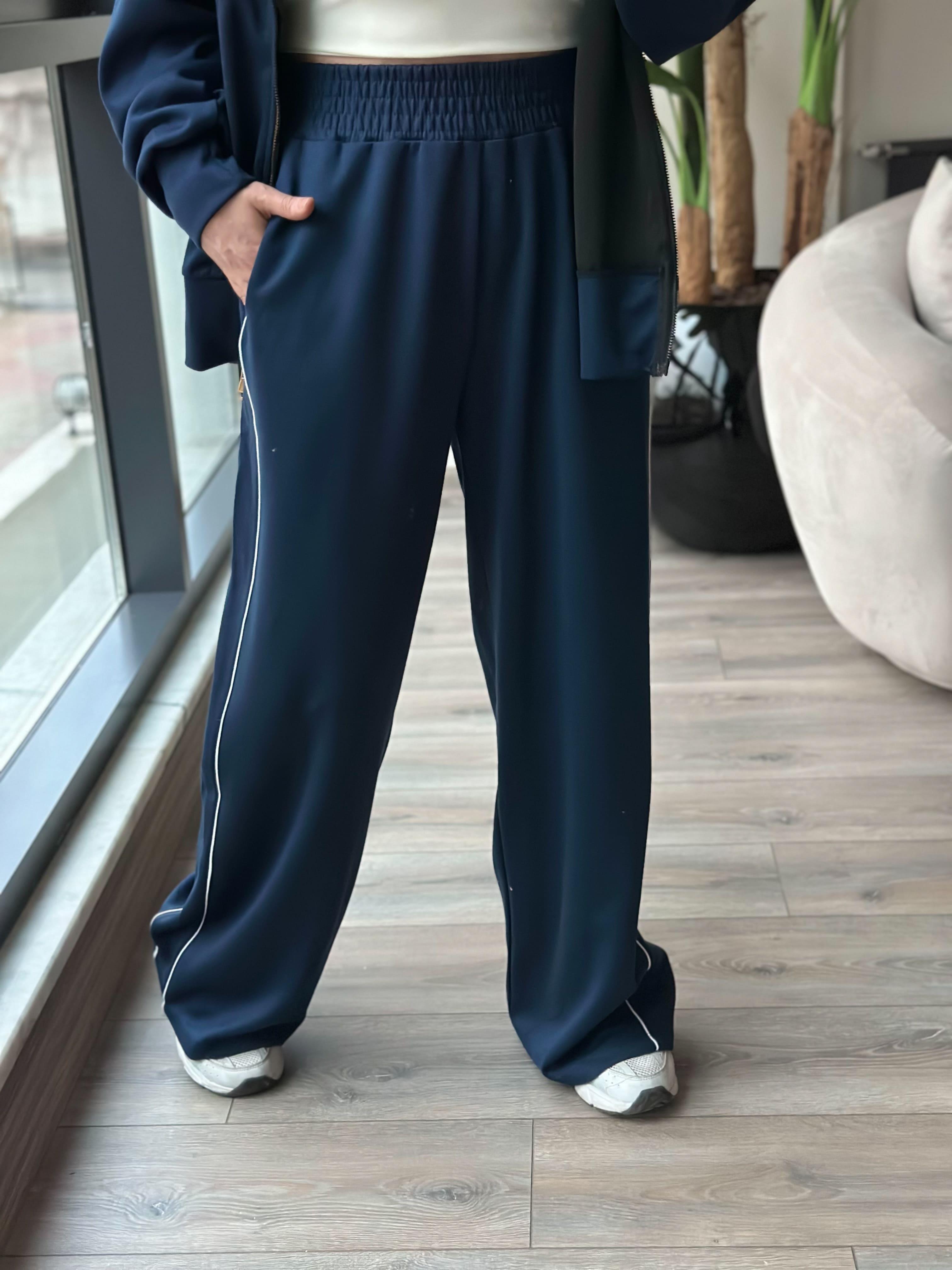 Biye Geçişli Oysho Kumaş Takım LACİVERT-23KUST000130