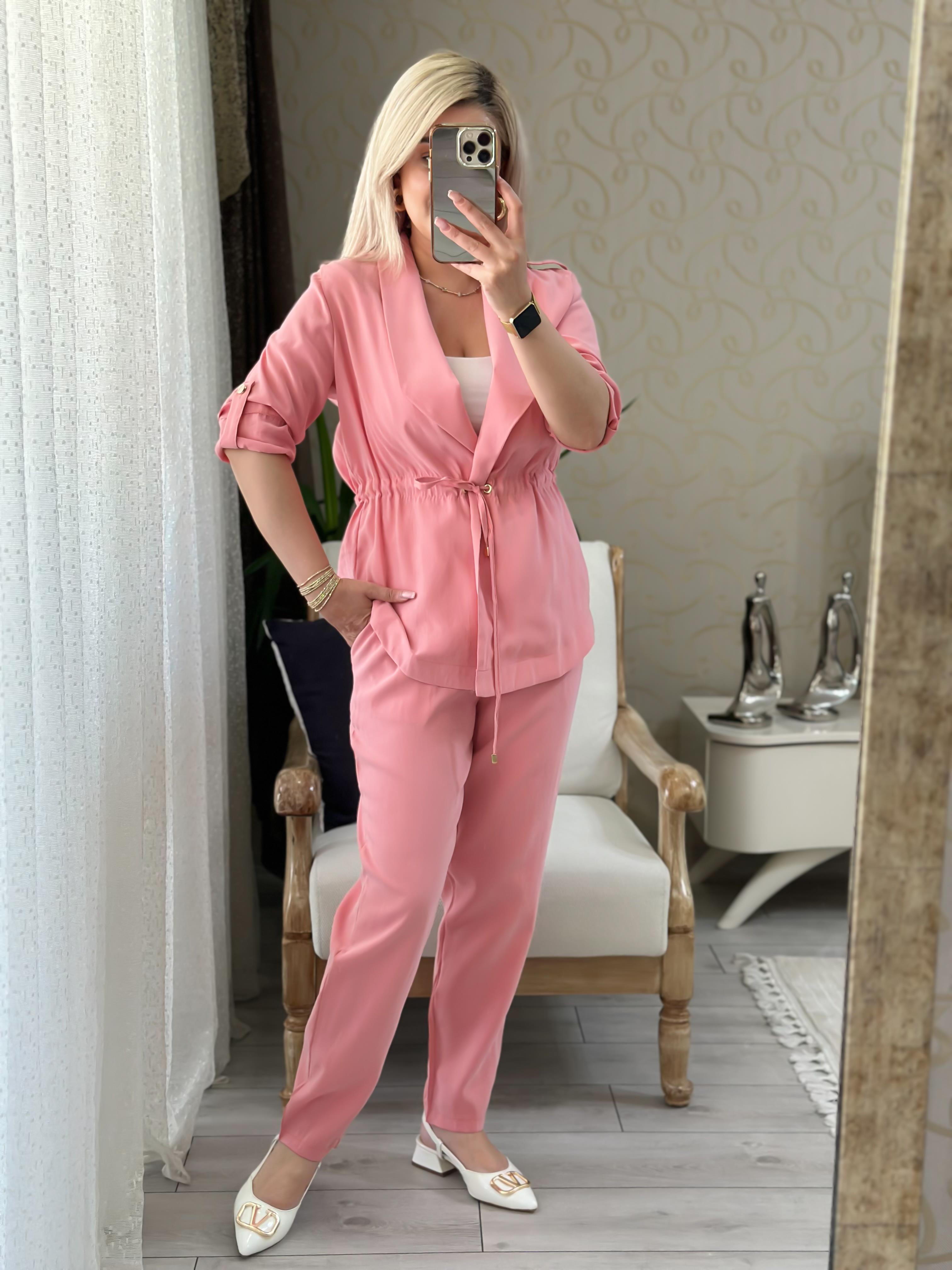 Ceket Pantolon Takım PUDRA-23YUST000091