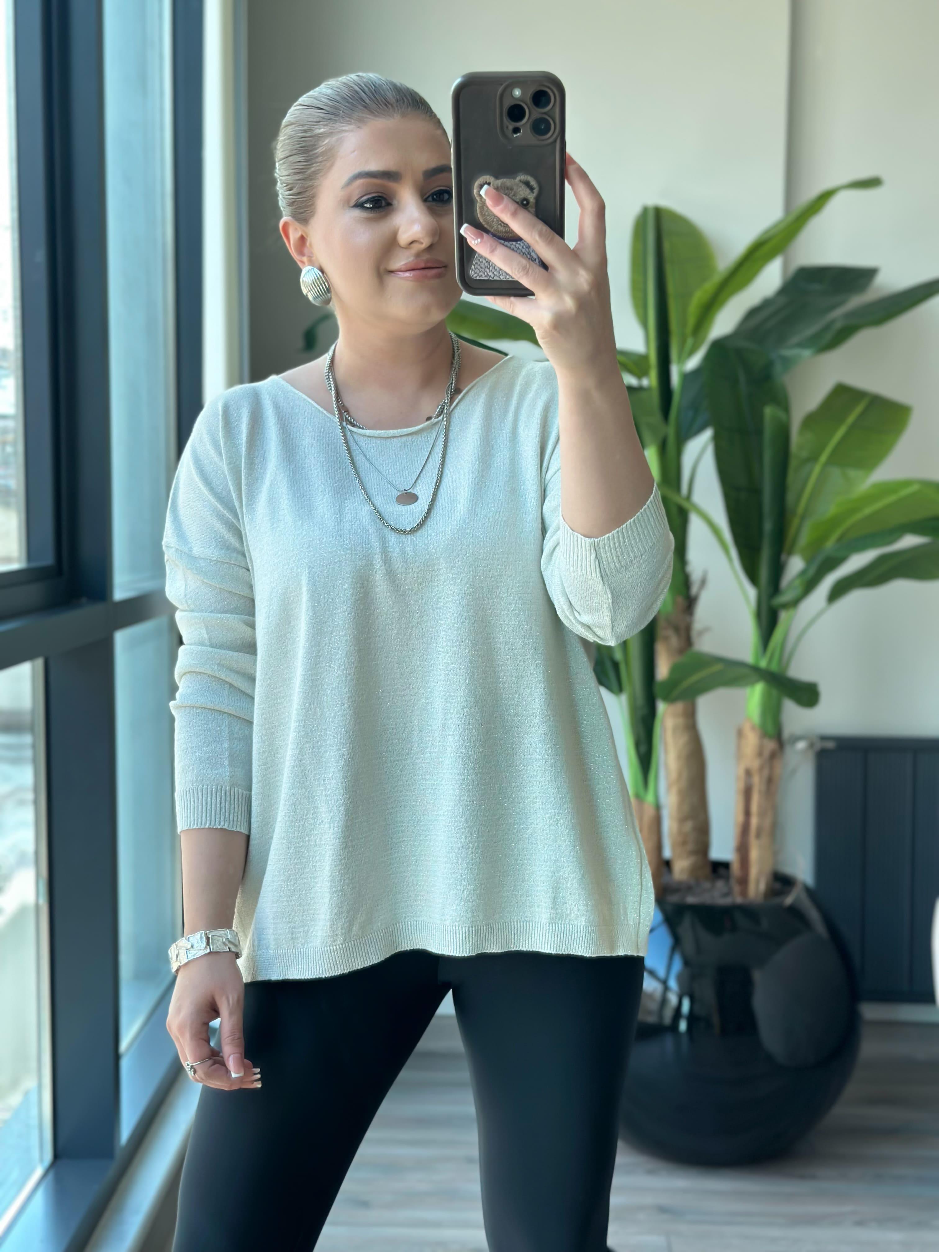 Fakir Kol Simli Triko EKRU-23MeUST00129