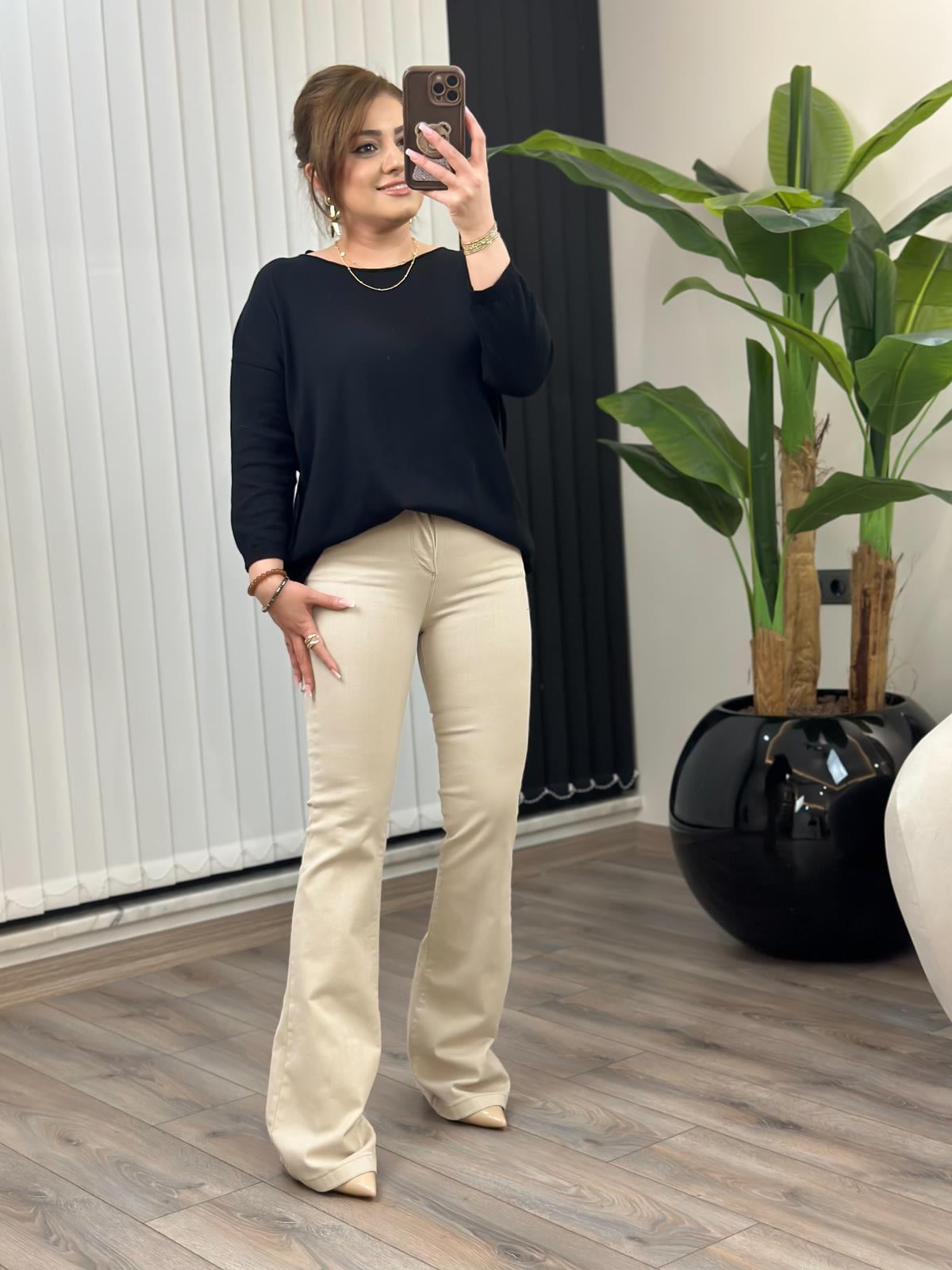 Fakir Kol Triko SİYAH-23MeUST00073