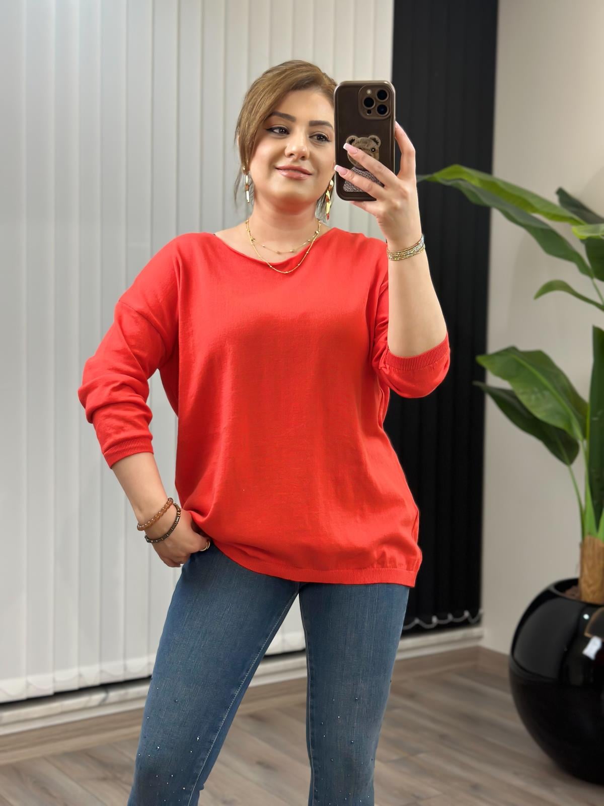 Fakir Kol Triko TURUNCU-23MeUST00073