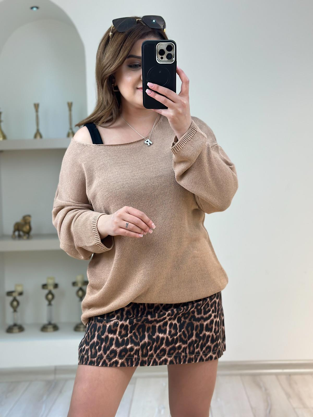 Naturel Yaka Basic Triko BEJ-23YUST000169