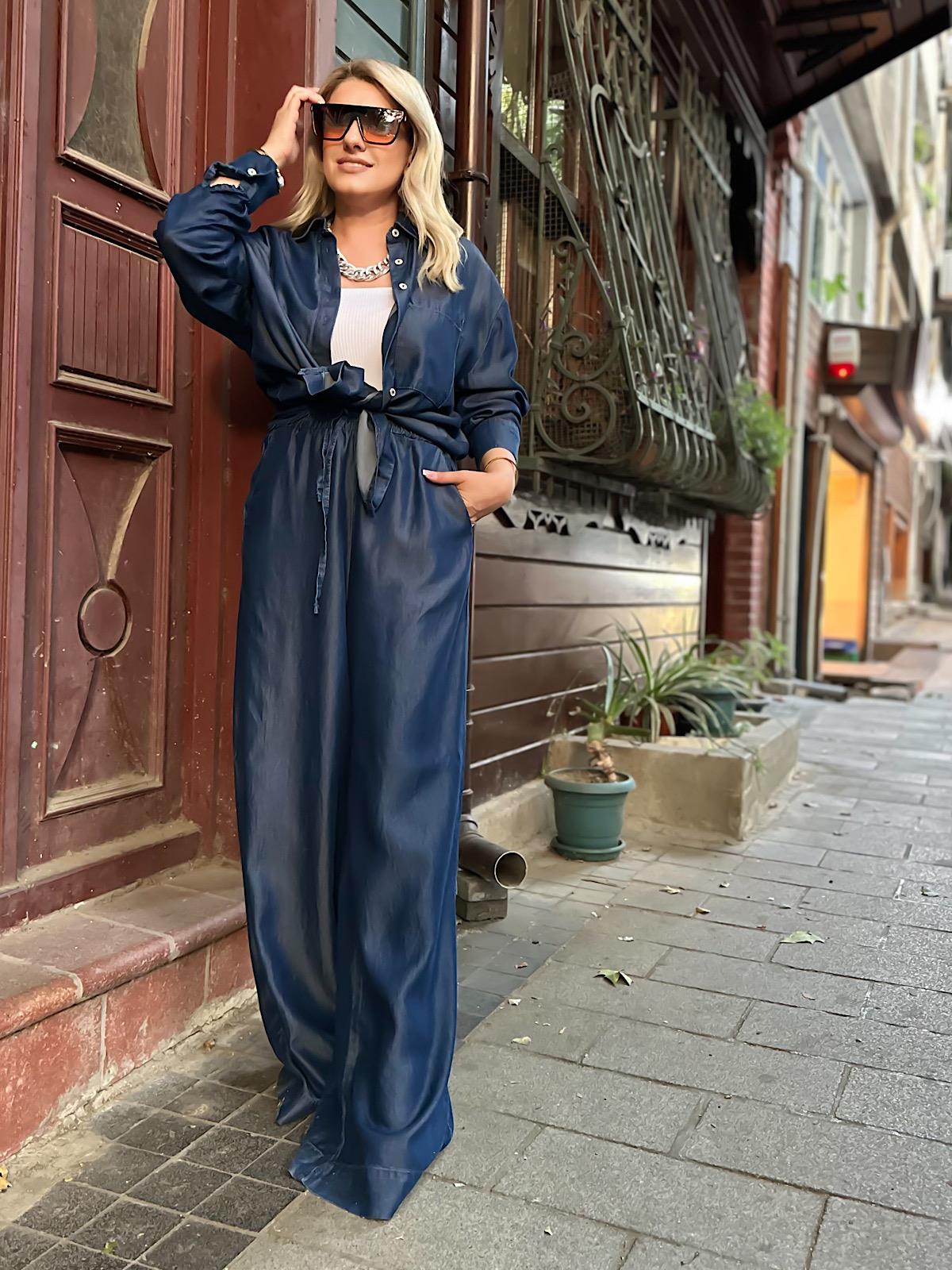 Premium Seri  Denim Takım LARCİVET-23YUST000111