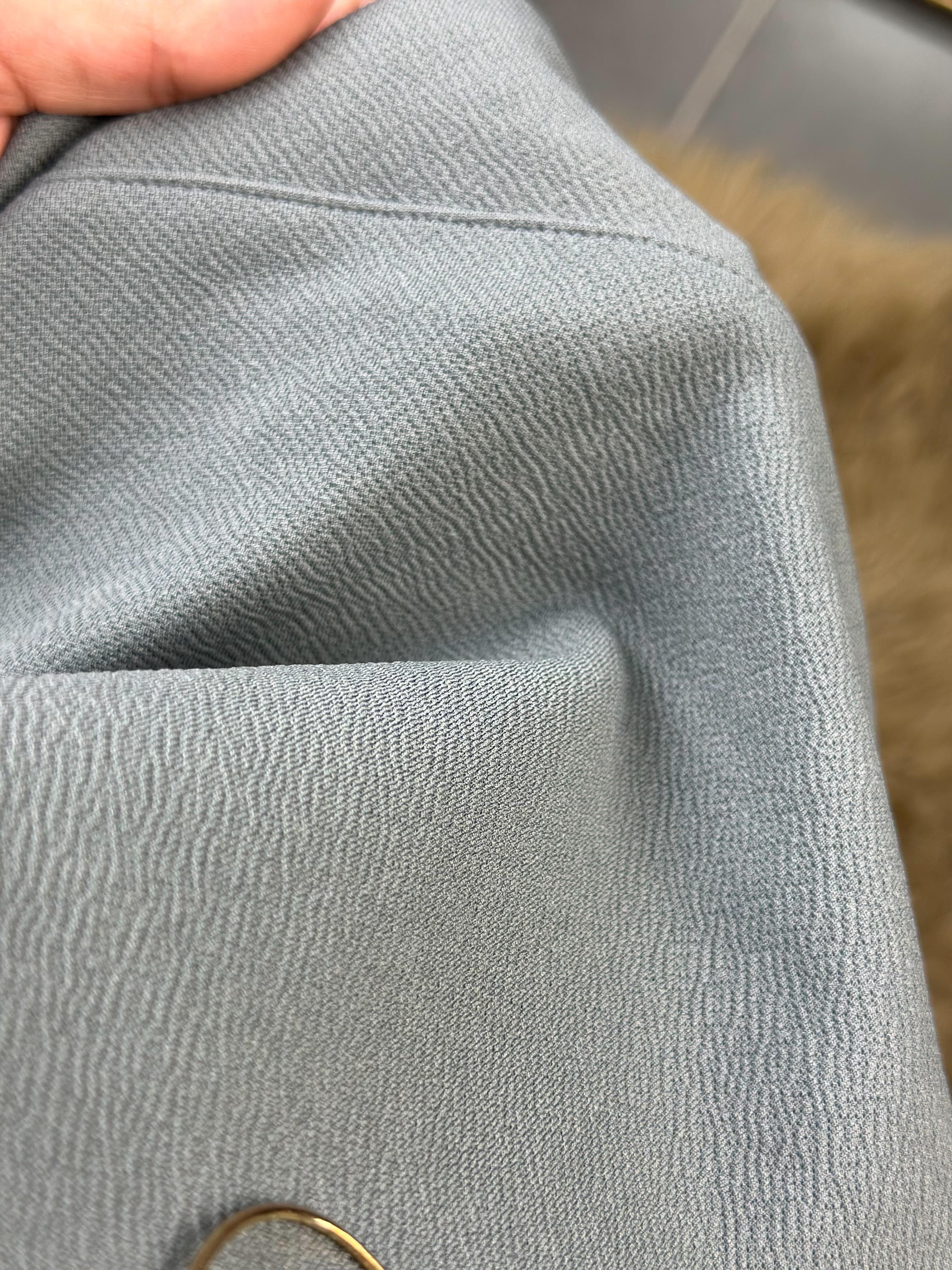 Yanları Yırtmaçlı Likralı Bol Paça Pantolon Bluz Takım ANTRASİT-23YUST000048
