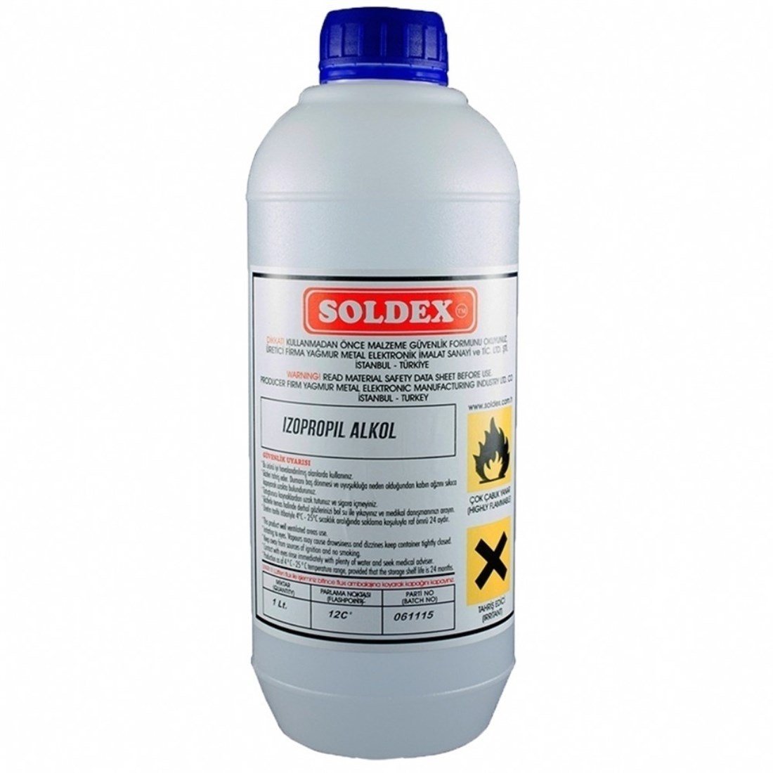 1 Litre Soldex İzopropil Alkol