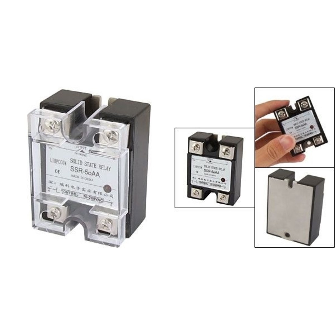 100 A SSR RÖLE 3-32 VDC GİRİŞ / 90-480 VAC ÇIKIŞ